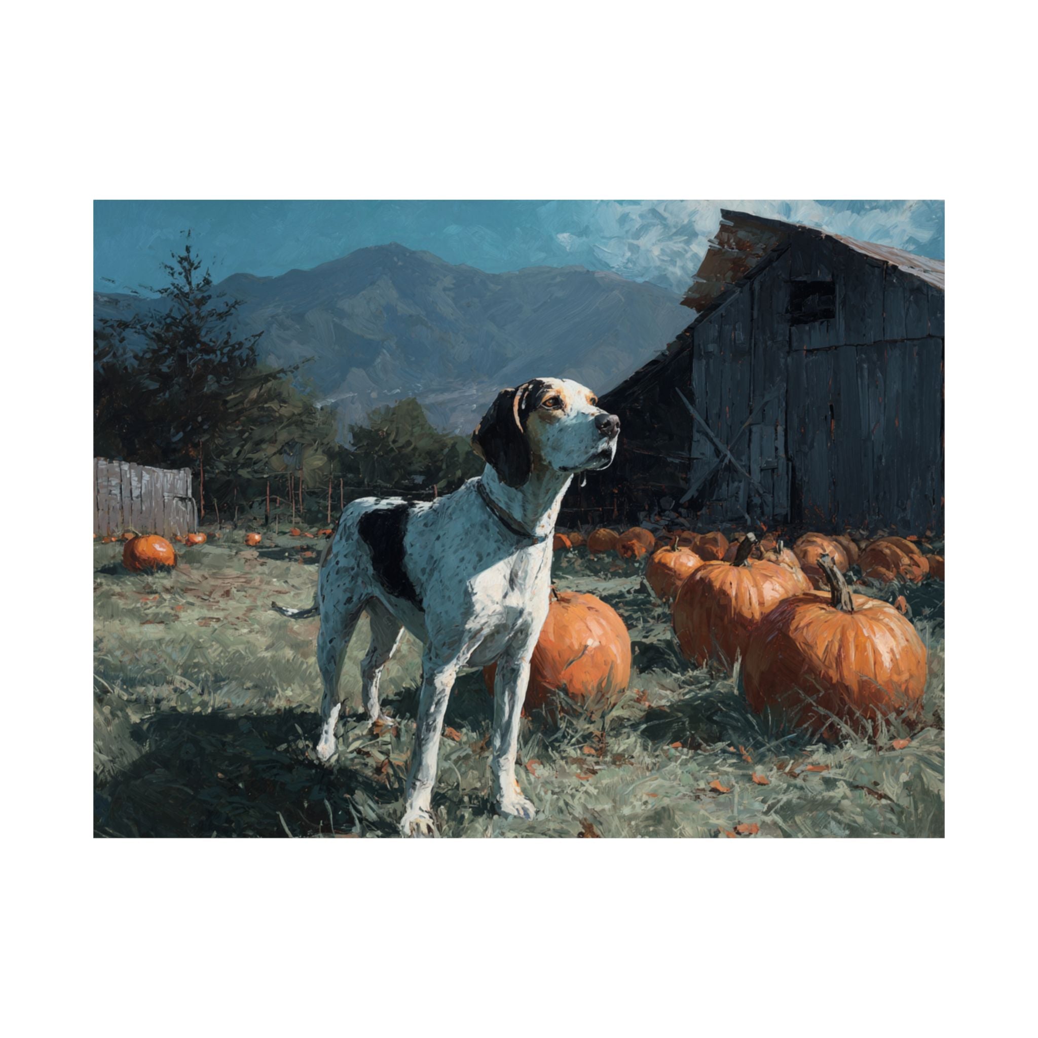 Hound Dog 1- Pumpkin Patch Collection