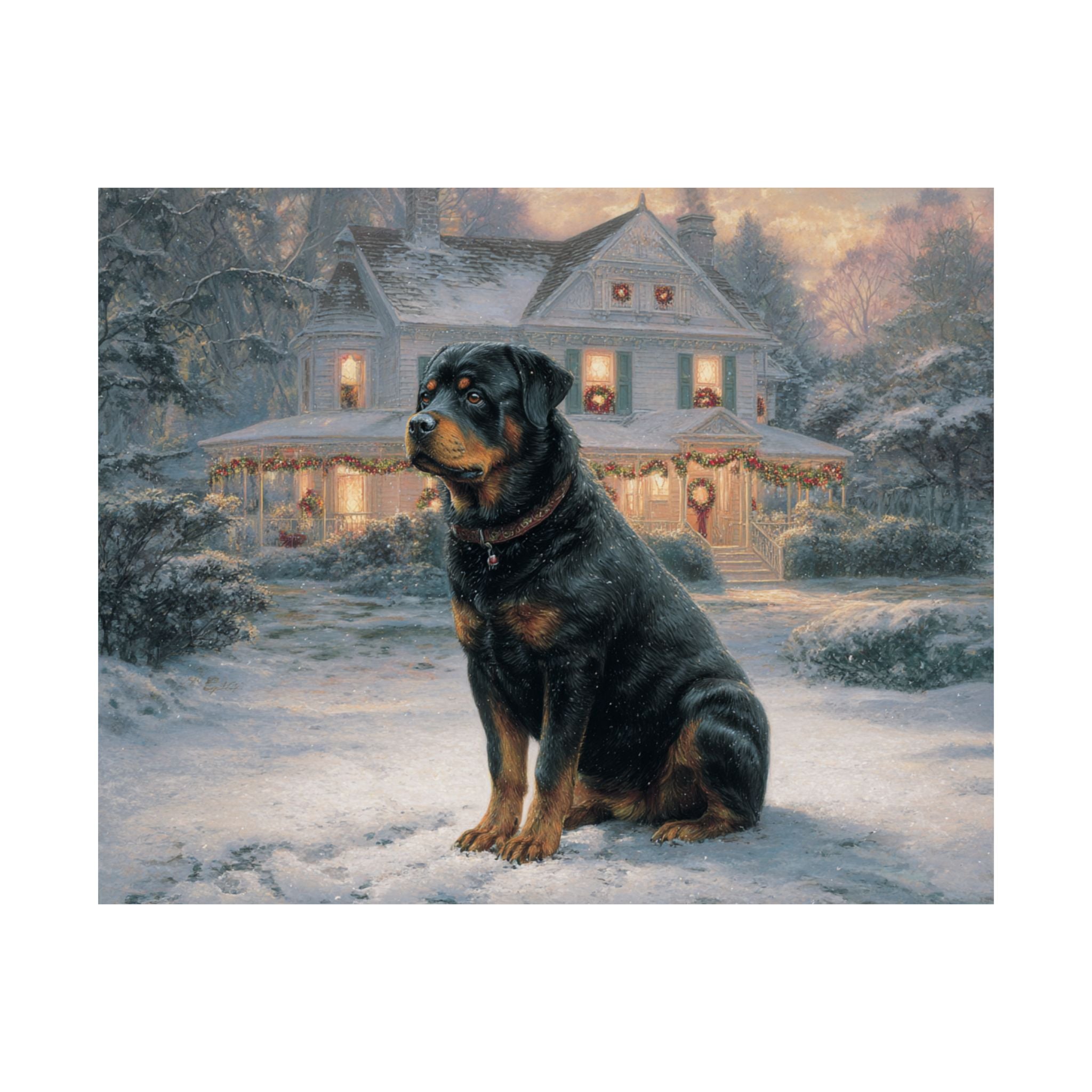 Rottweiler 2- Home for the Holidays Collection