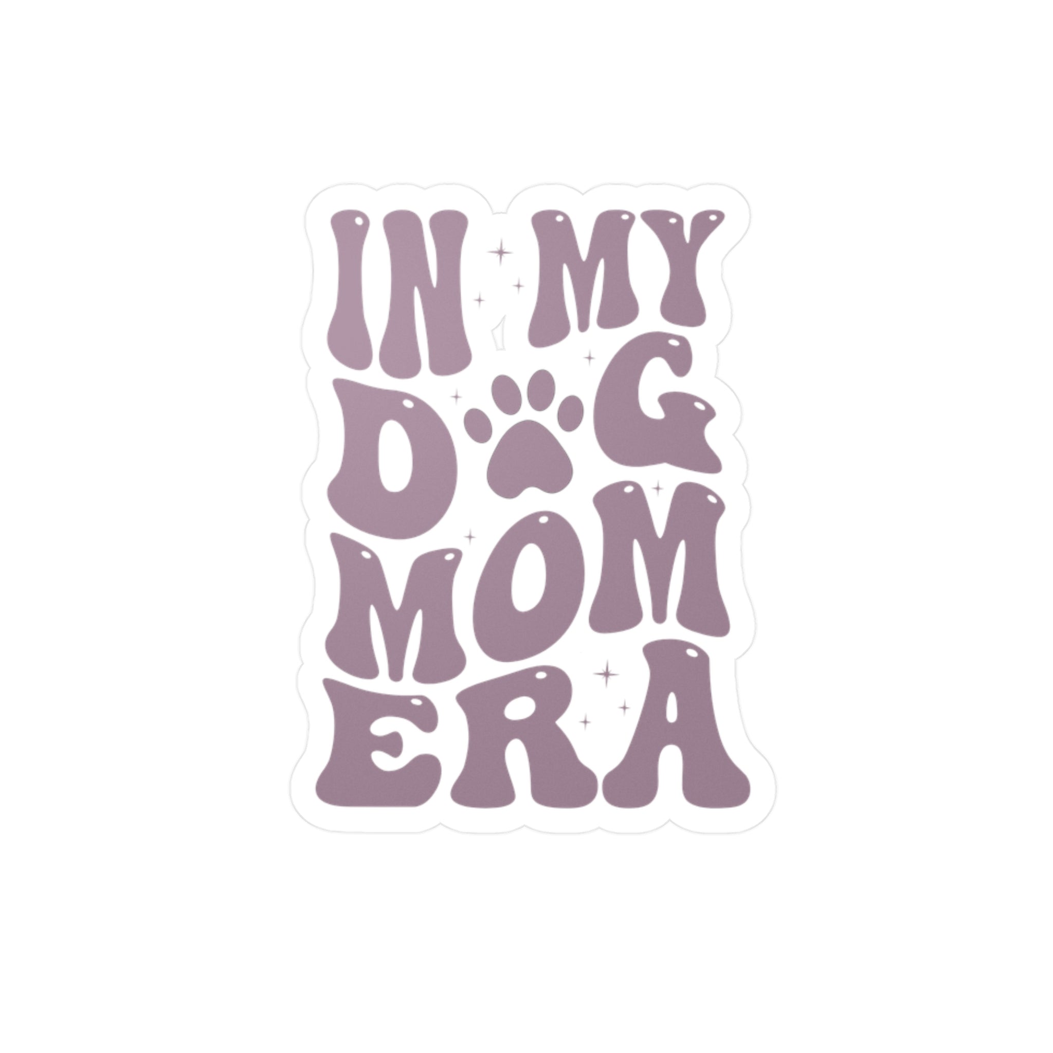 "In My Dog Mom Era" Vinyl Decal