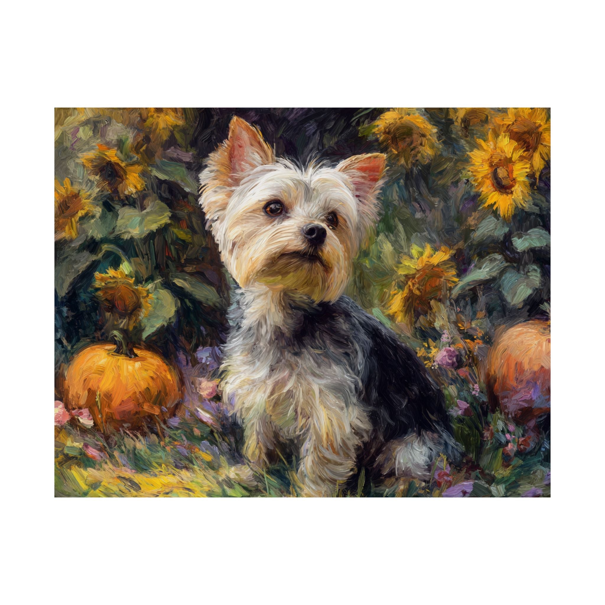 Yorkshire Terrier 3- Sunflower Season Collection
