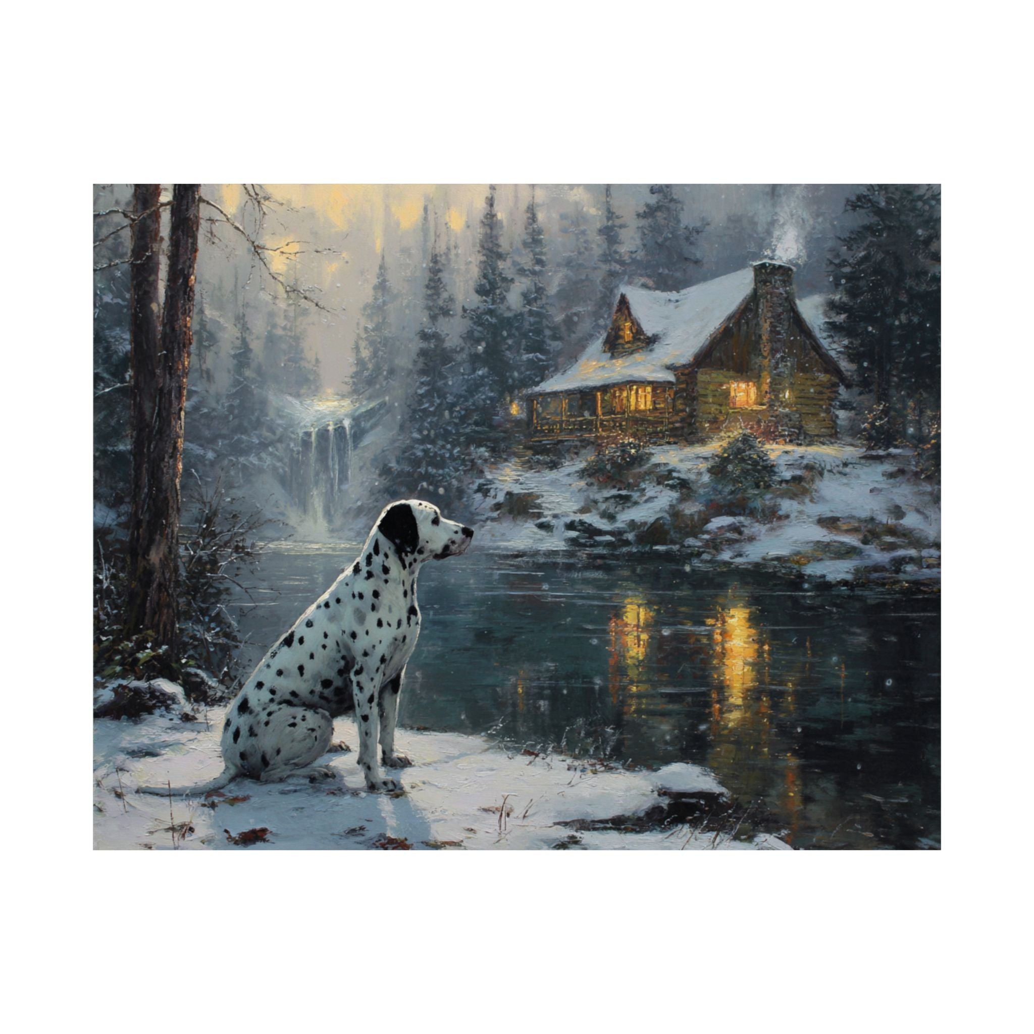 Dalmatian 5- Winter Whiskers Collection