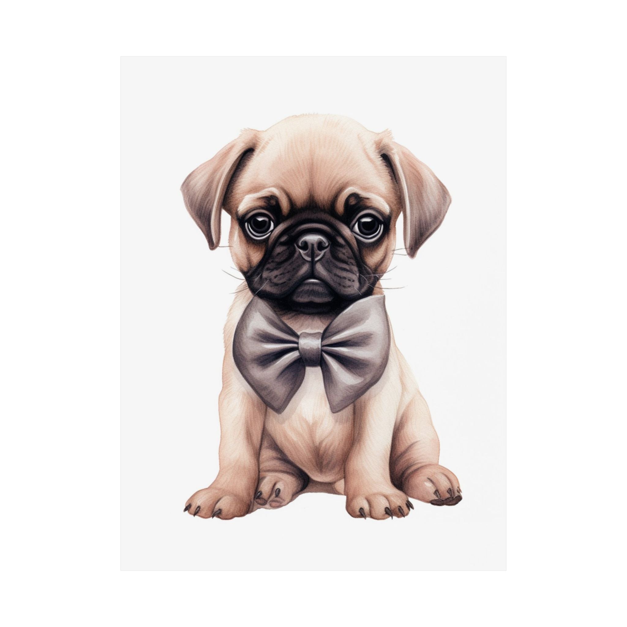 Pug 3- Bow Collection