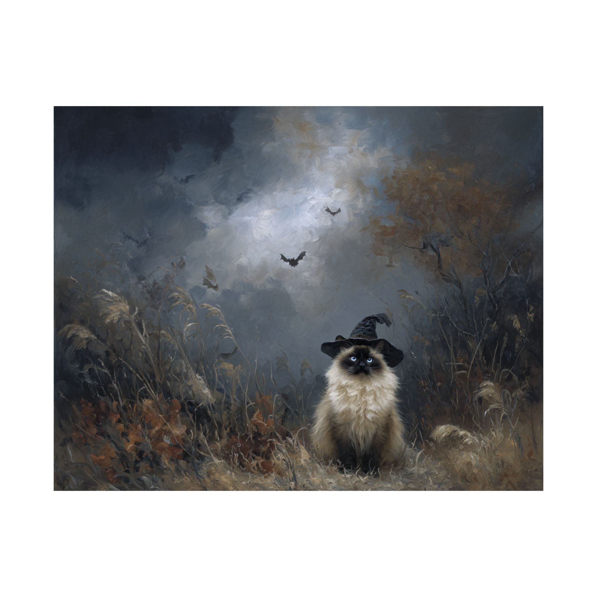 Siberian Cat 1- Witchy Whiskers Collection