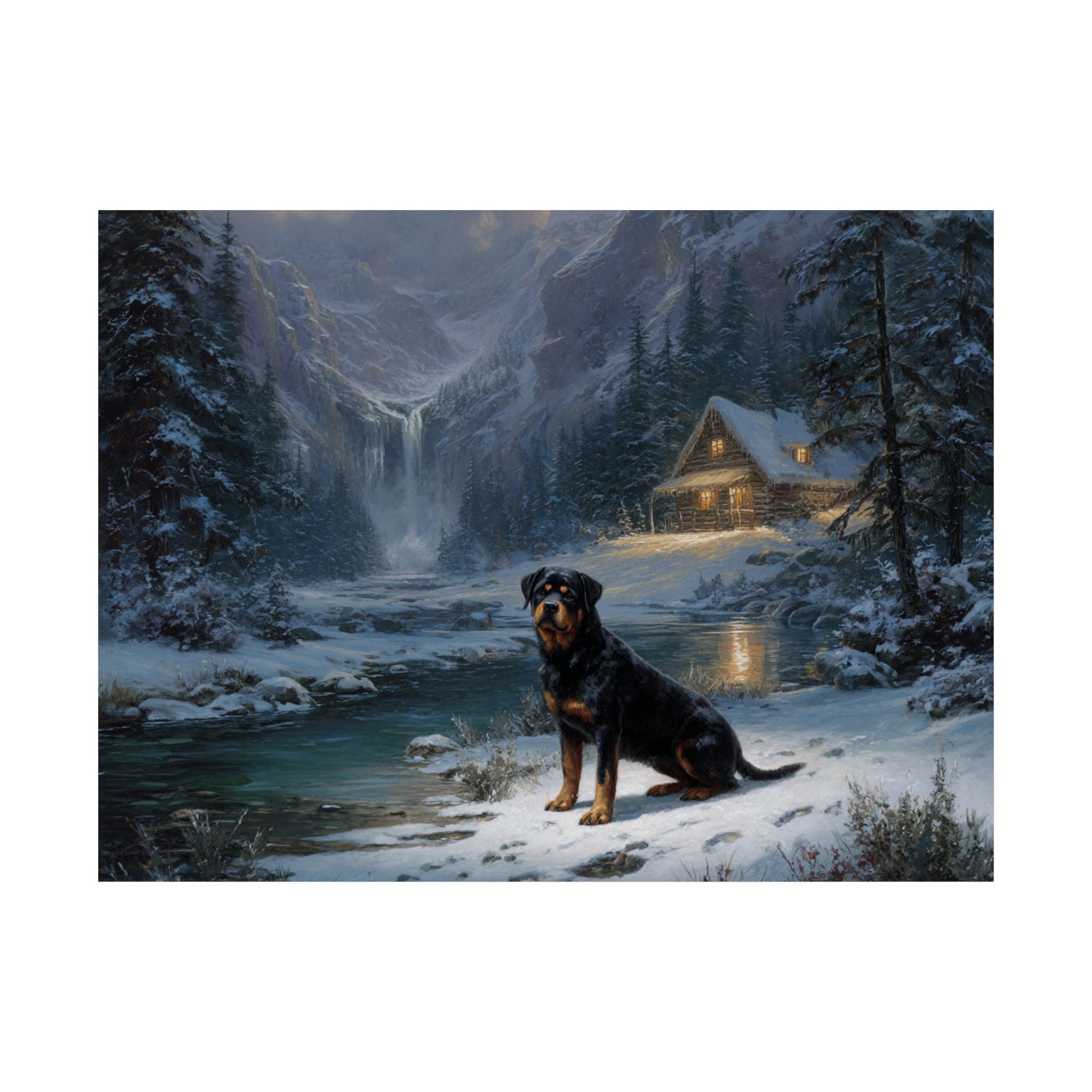 Rottweiler 6- Winter Whiskers Collection