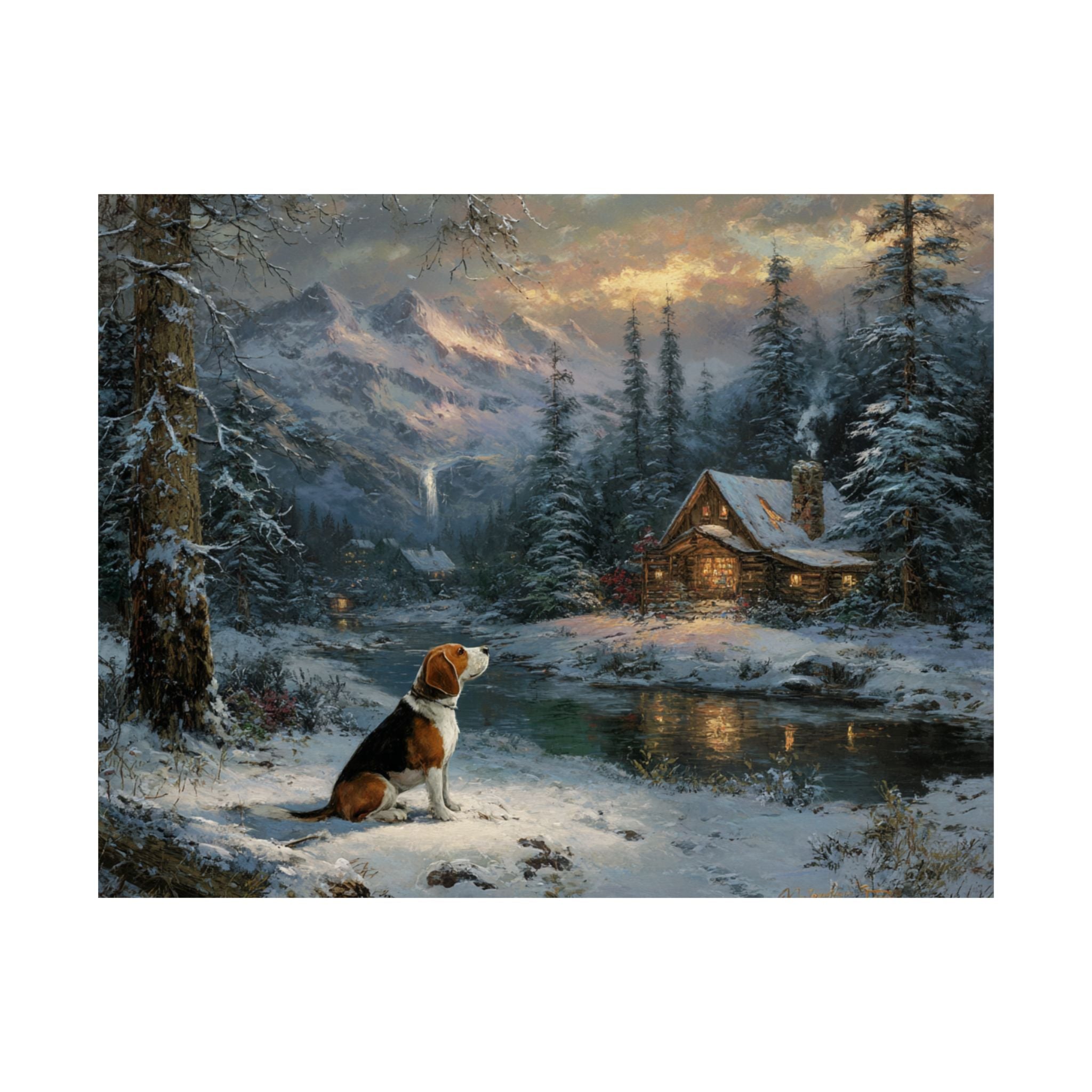 Beagle 4- Winter Whiskers Collection