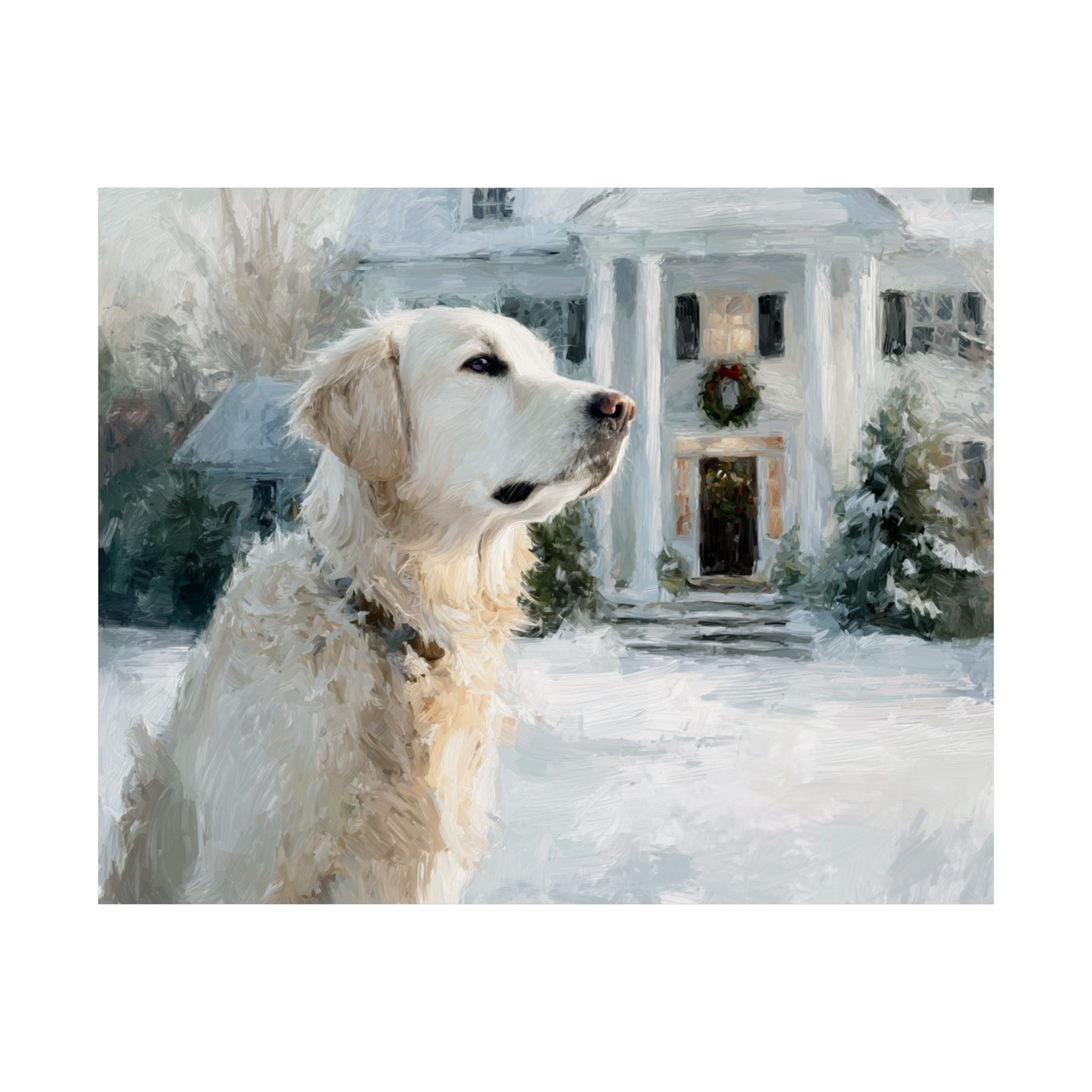 Golden Retriever 3- Home for the Holidays Collection