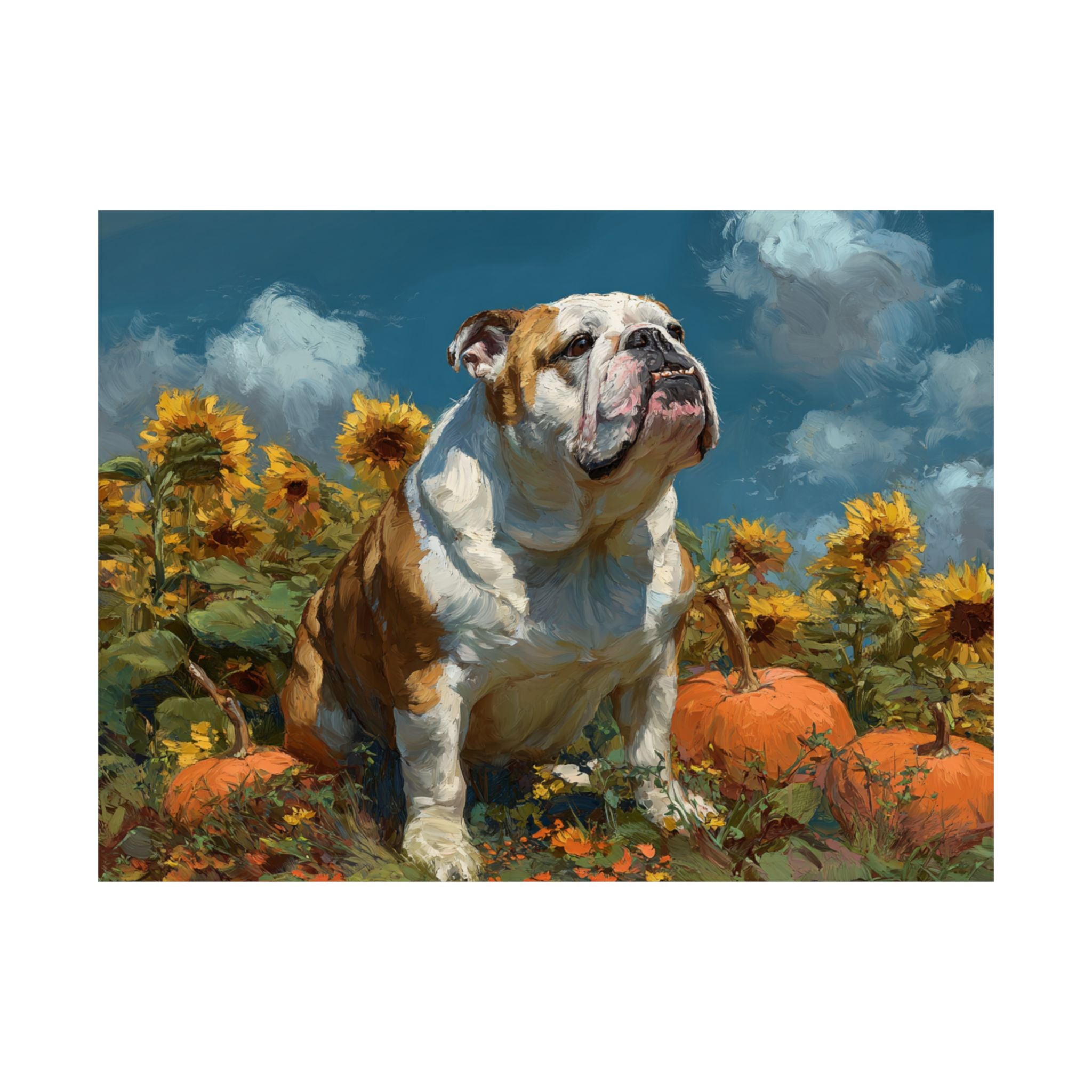Bulldog 1- Sunflower Season Collection