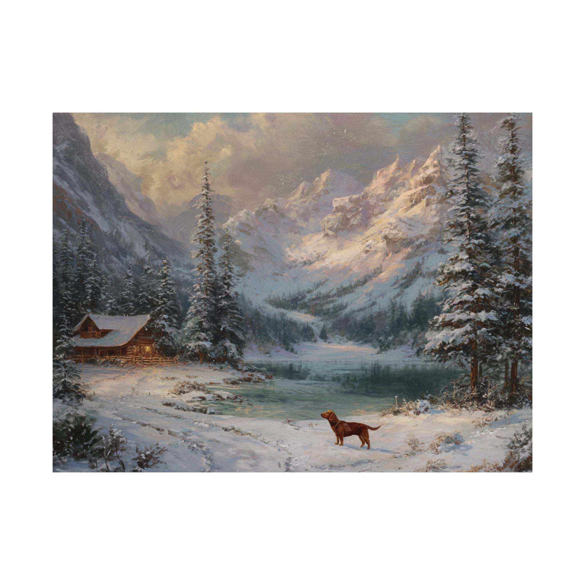 Dachshund 5- Winter Whiskers Collection