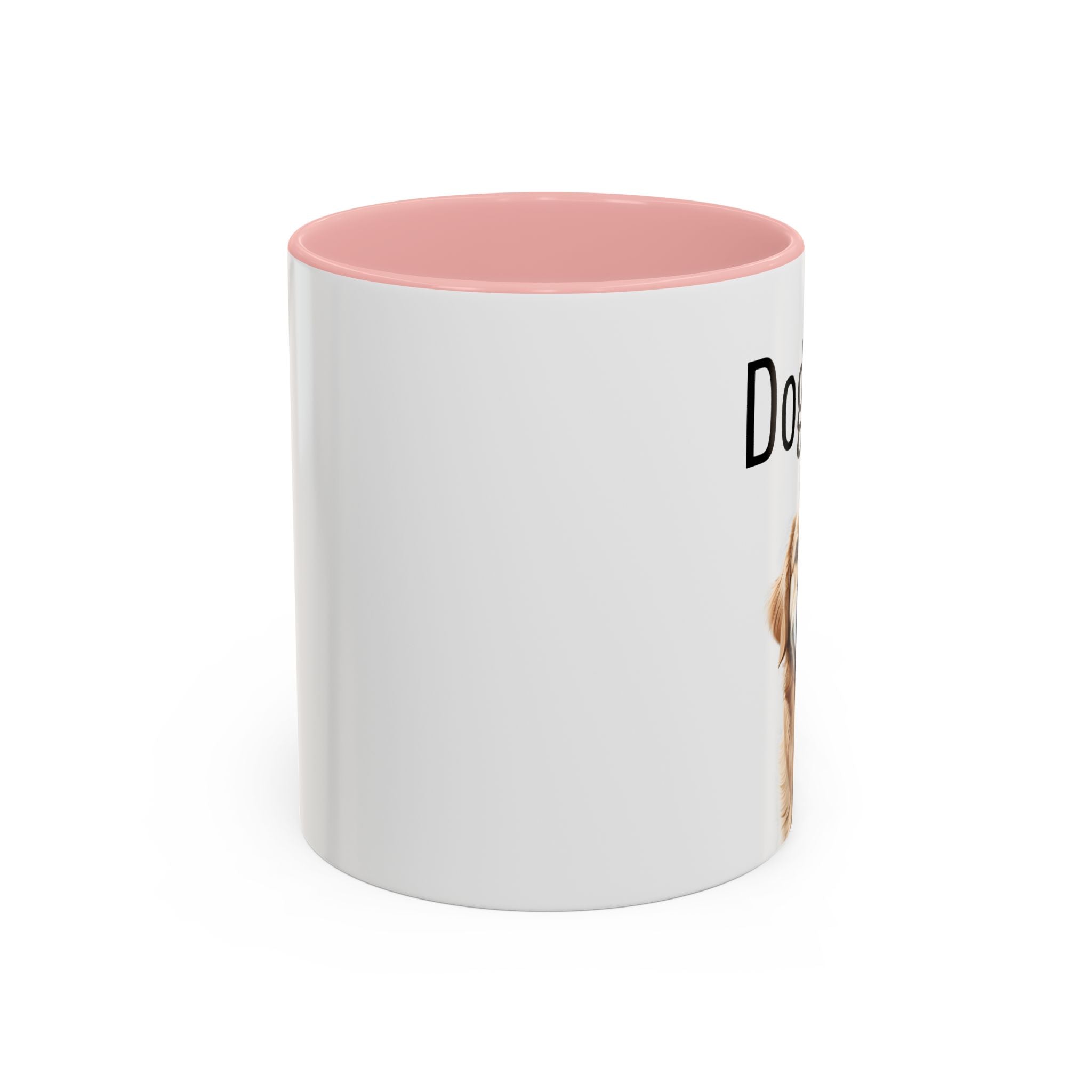 'Dog Mom' Golden Retriever Mug