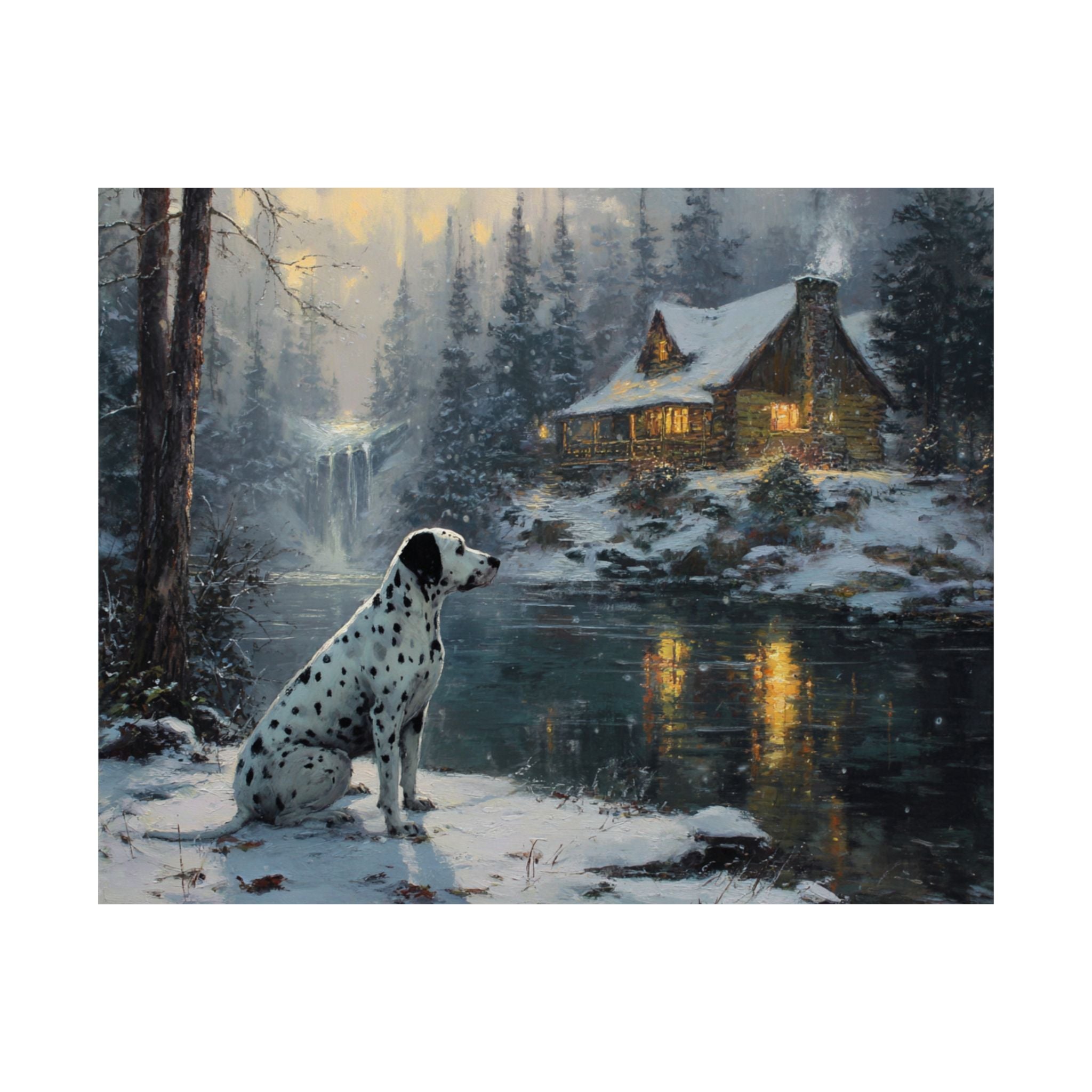 Dalmatian 5- Winter Whiskers Collection