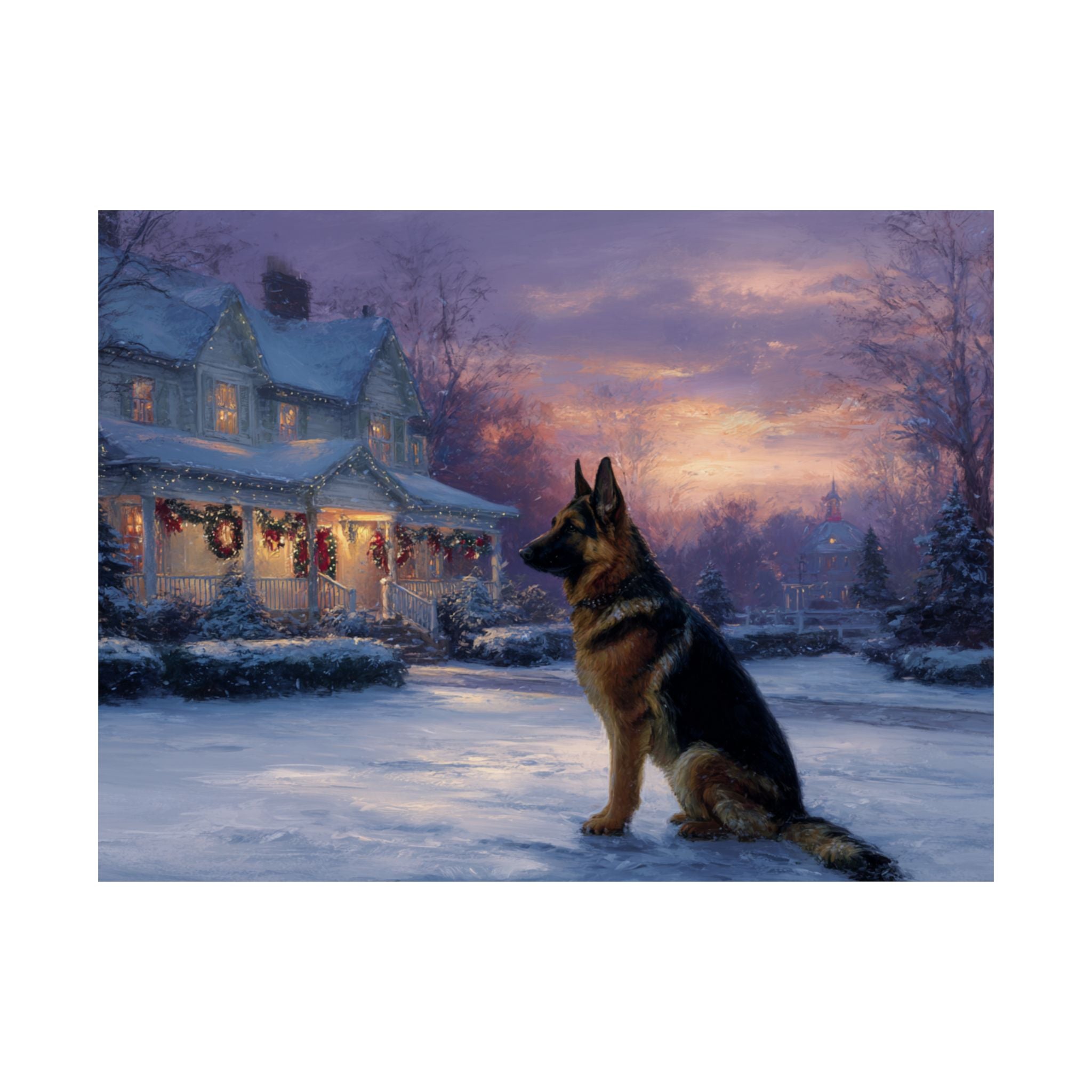 German Shepherd 3- Home for the Holidays Collection