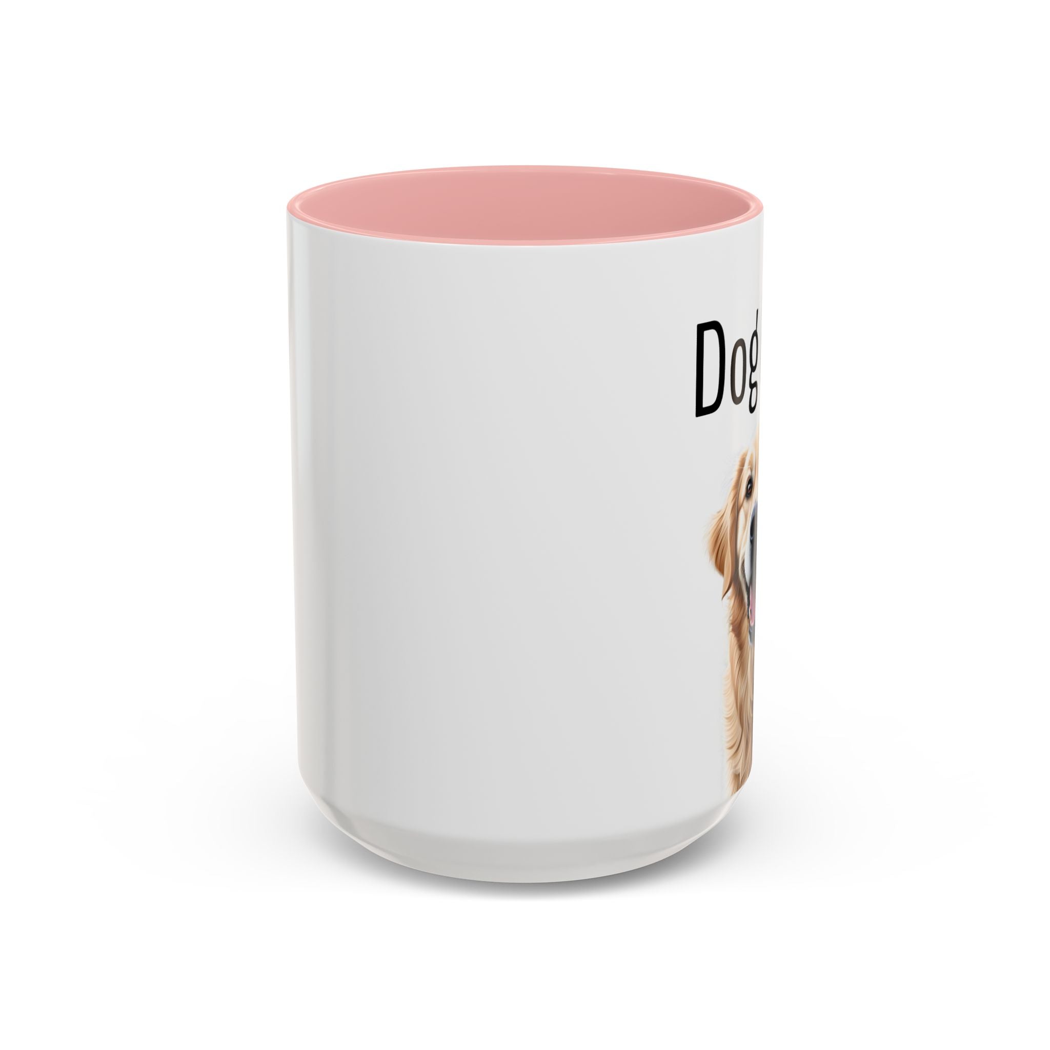 'Dog Mom' Golden Retriever Mug