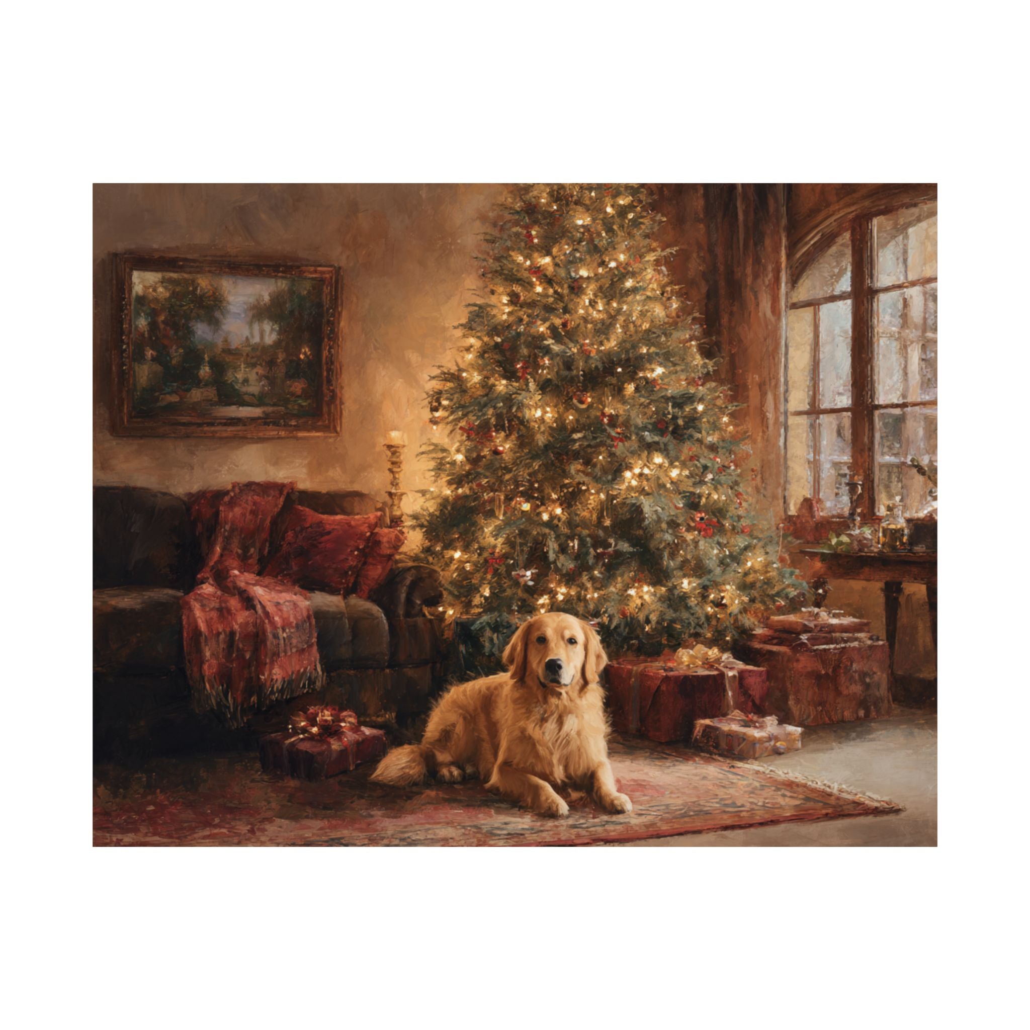 Golden Retriever 7- Cozy Christmas Collection