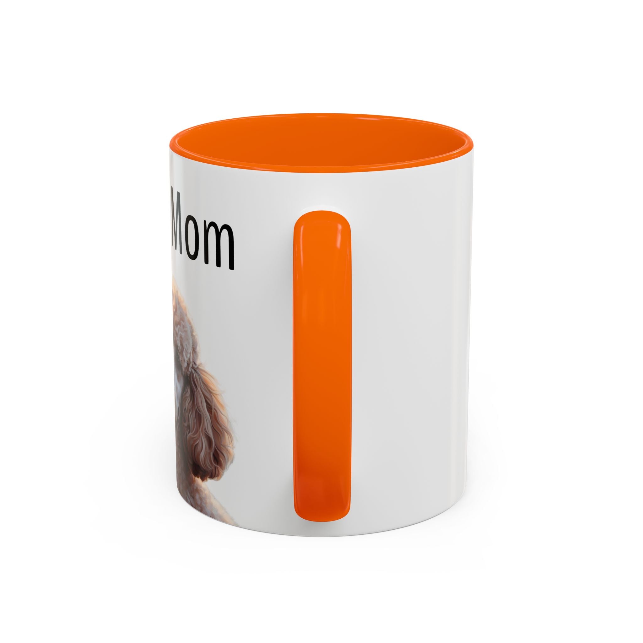 'Dog Mom' Poodle Mug