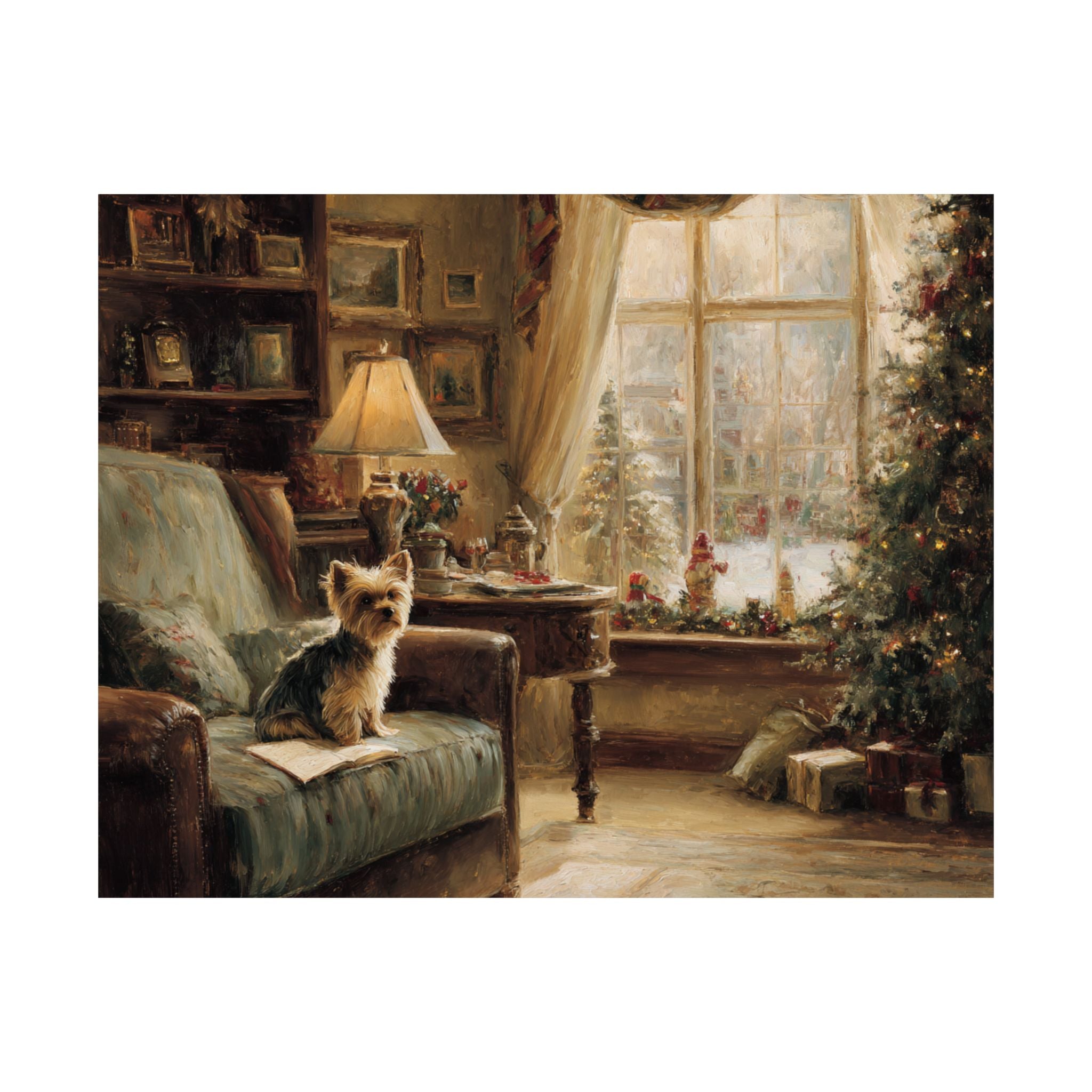 Yorkshire Terrier 2- Cozy Christmas Collection