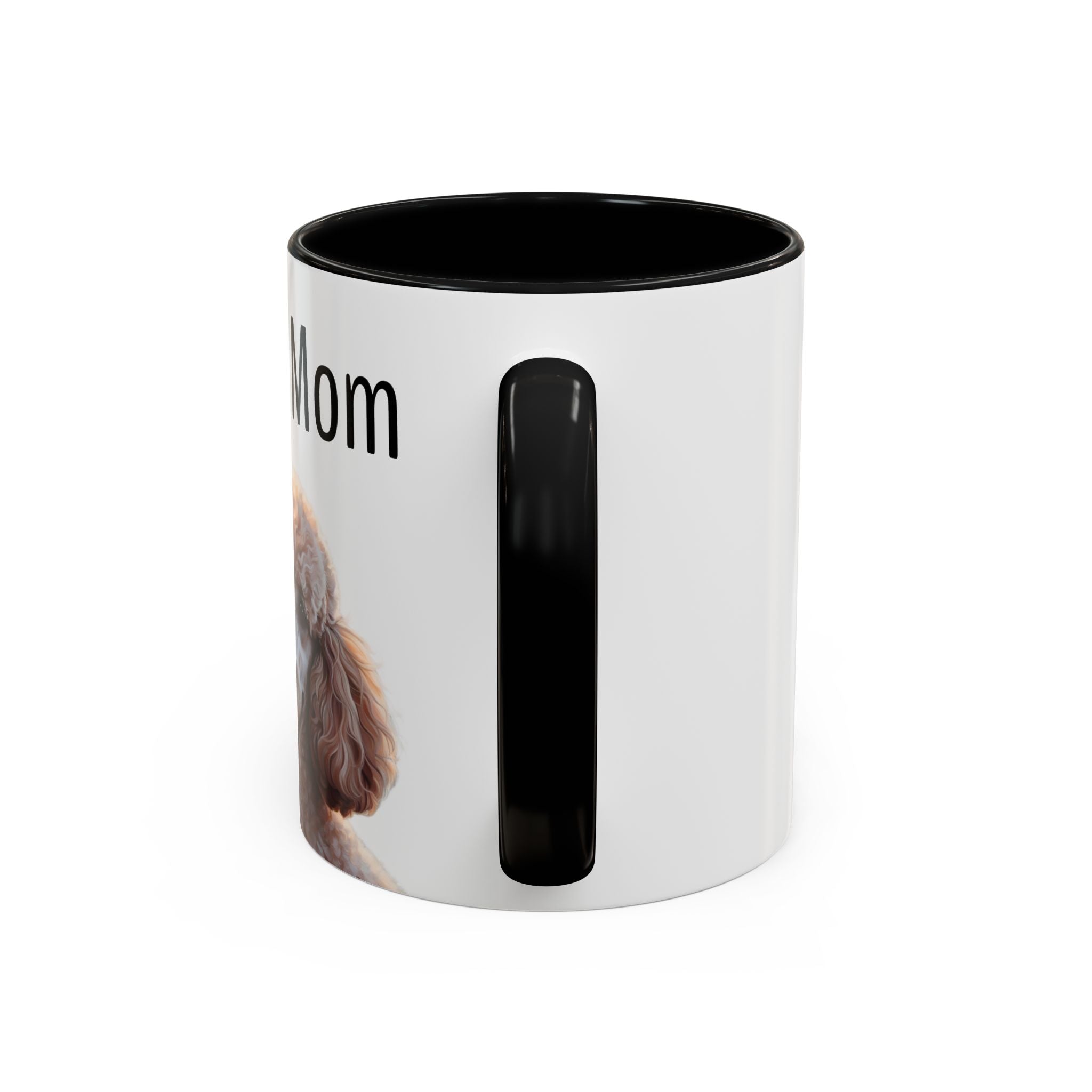 'Dog Mom' Poodle Mug