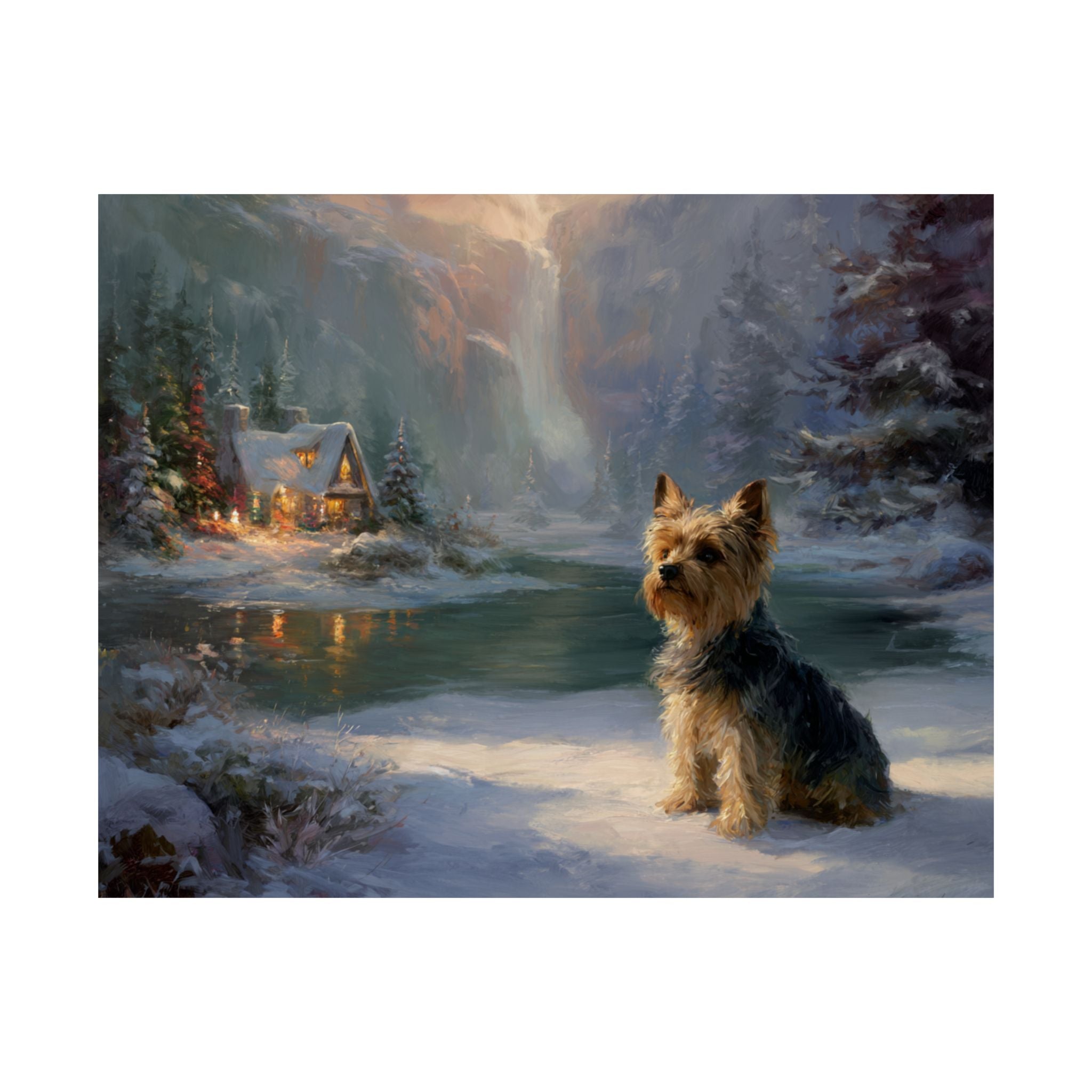 Yorkshire Terrier 1- Winter Whiskers Collection