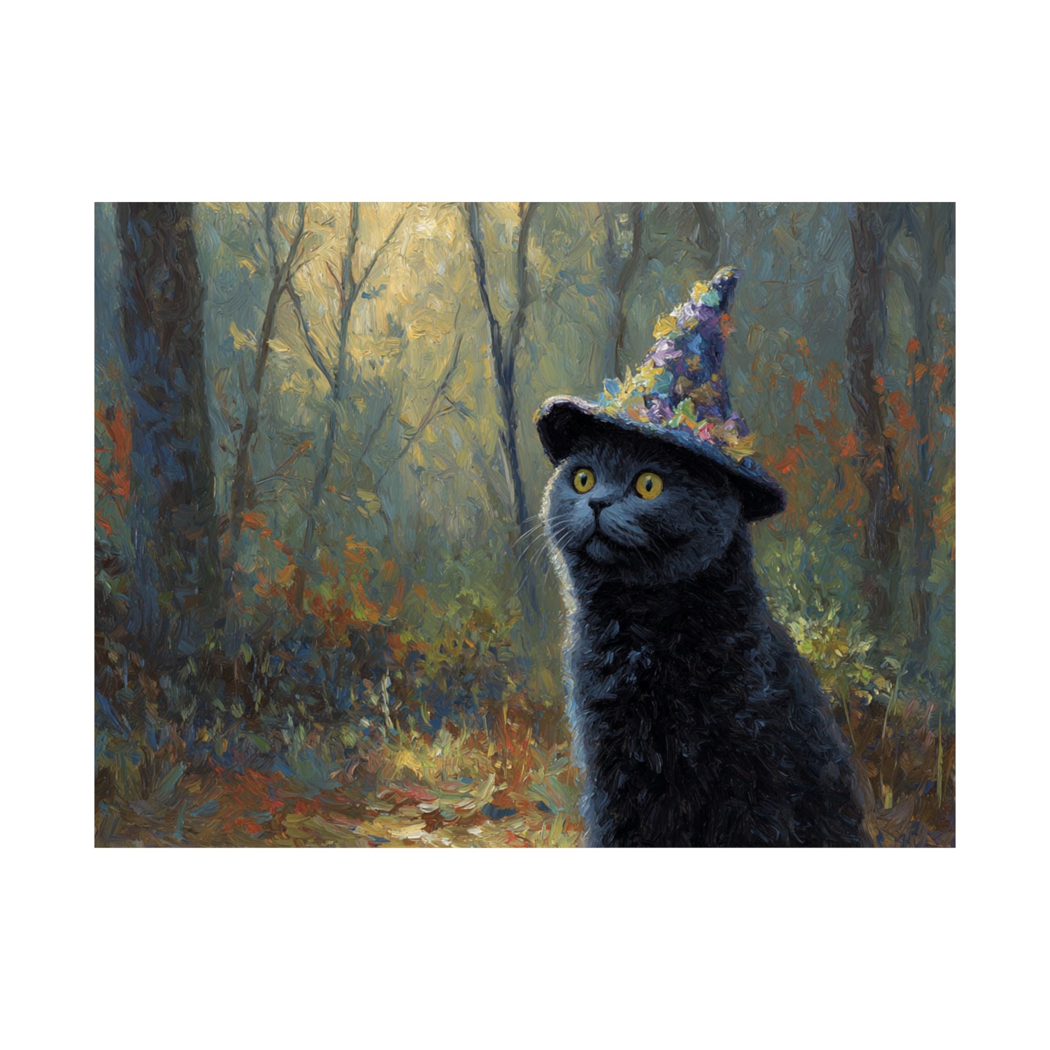 British Short Hair Cat 2- Witchy Whiskers Collection