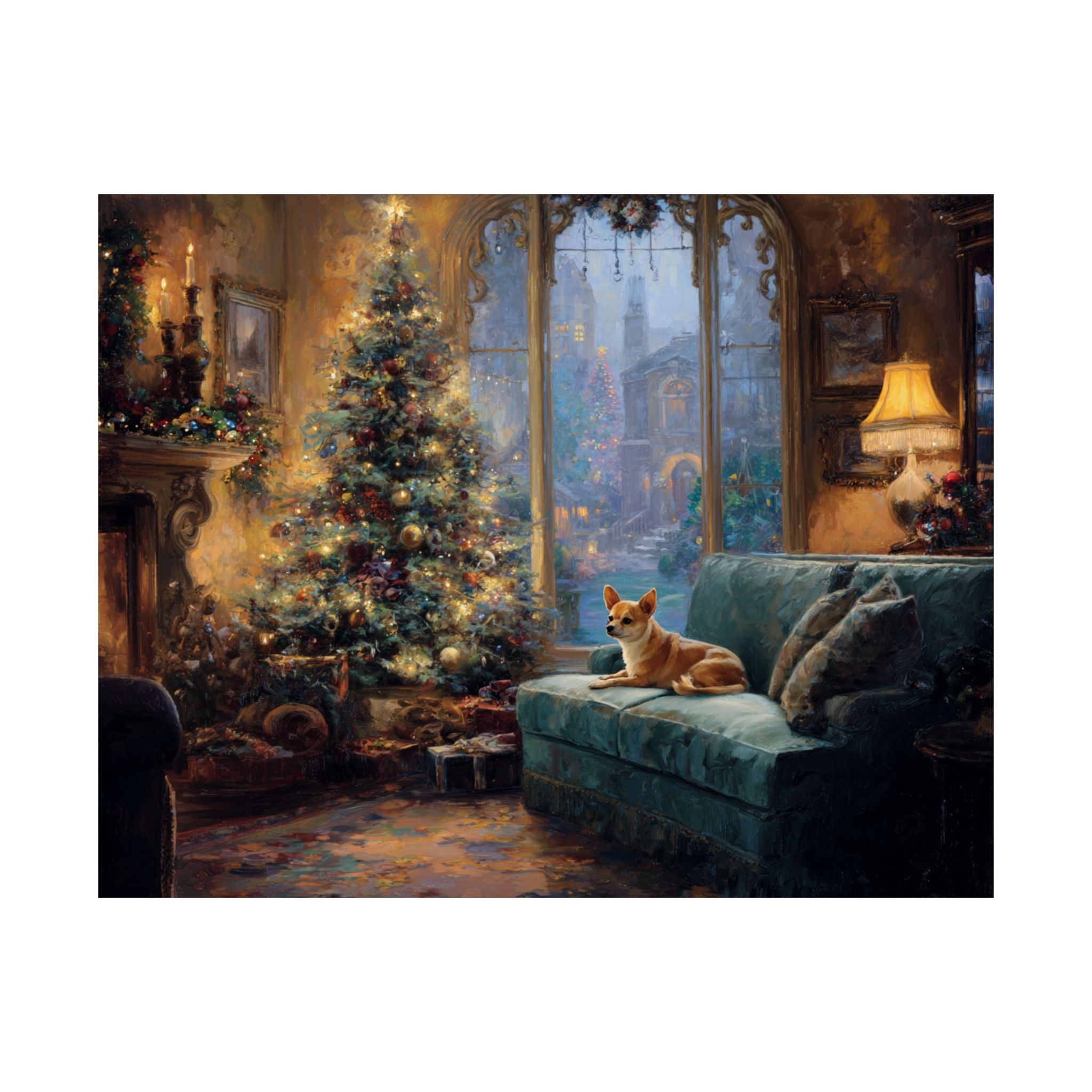 Chihuahua 1- Cozy Christmas Collection