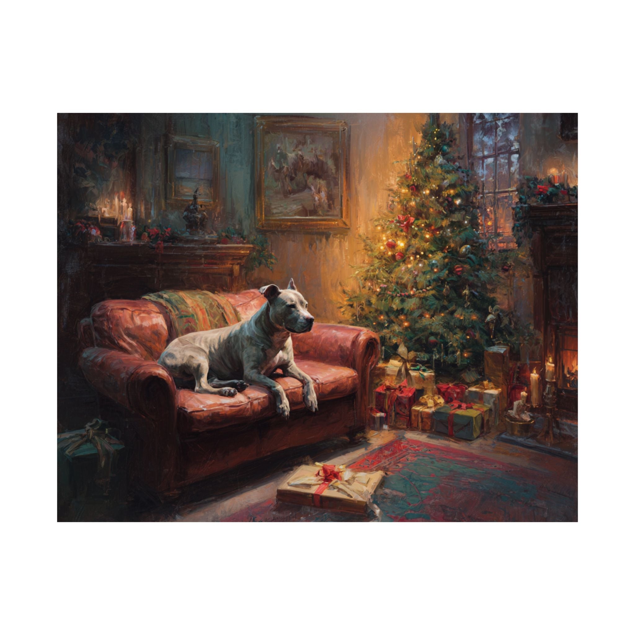 Pitbull 2- Cozy Christmas Collection