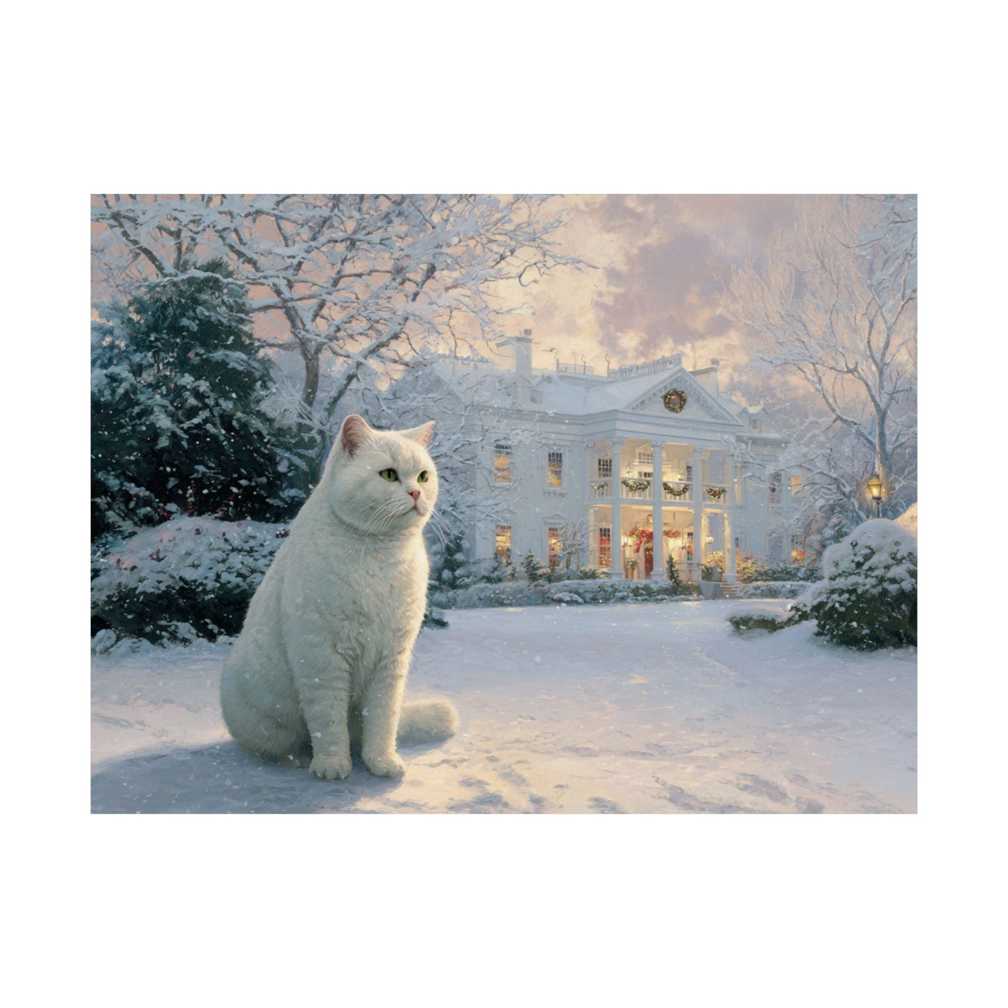 British Short Hair Cat 3- Home for the Holidays Collection