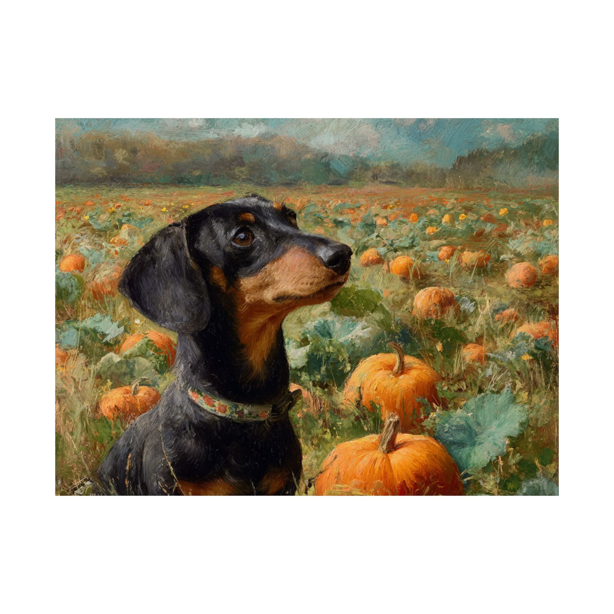 Dachshund 1- Pumpkin Patch Collection
