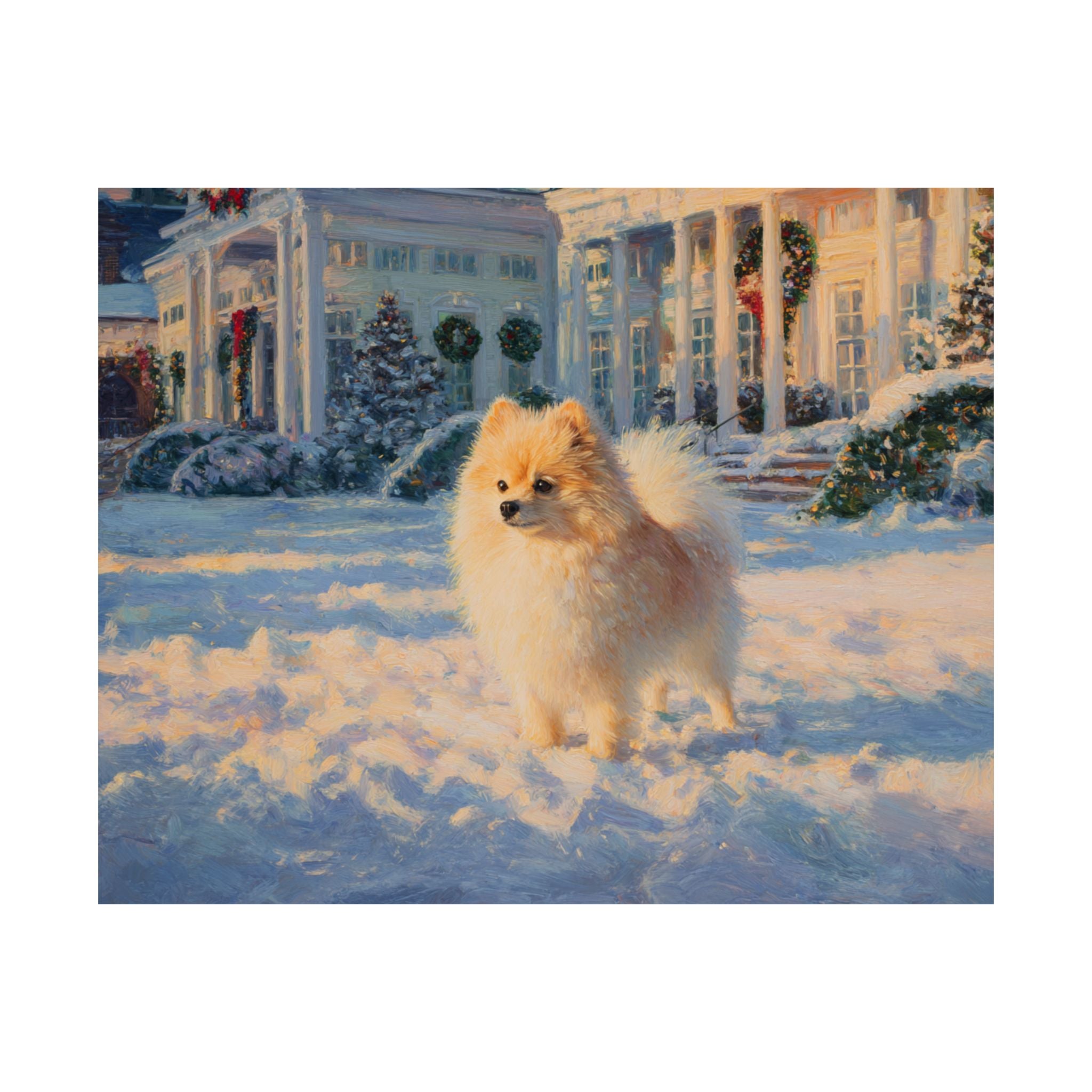 Pomeranian 1- Home for the Holidays Collection