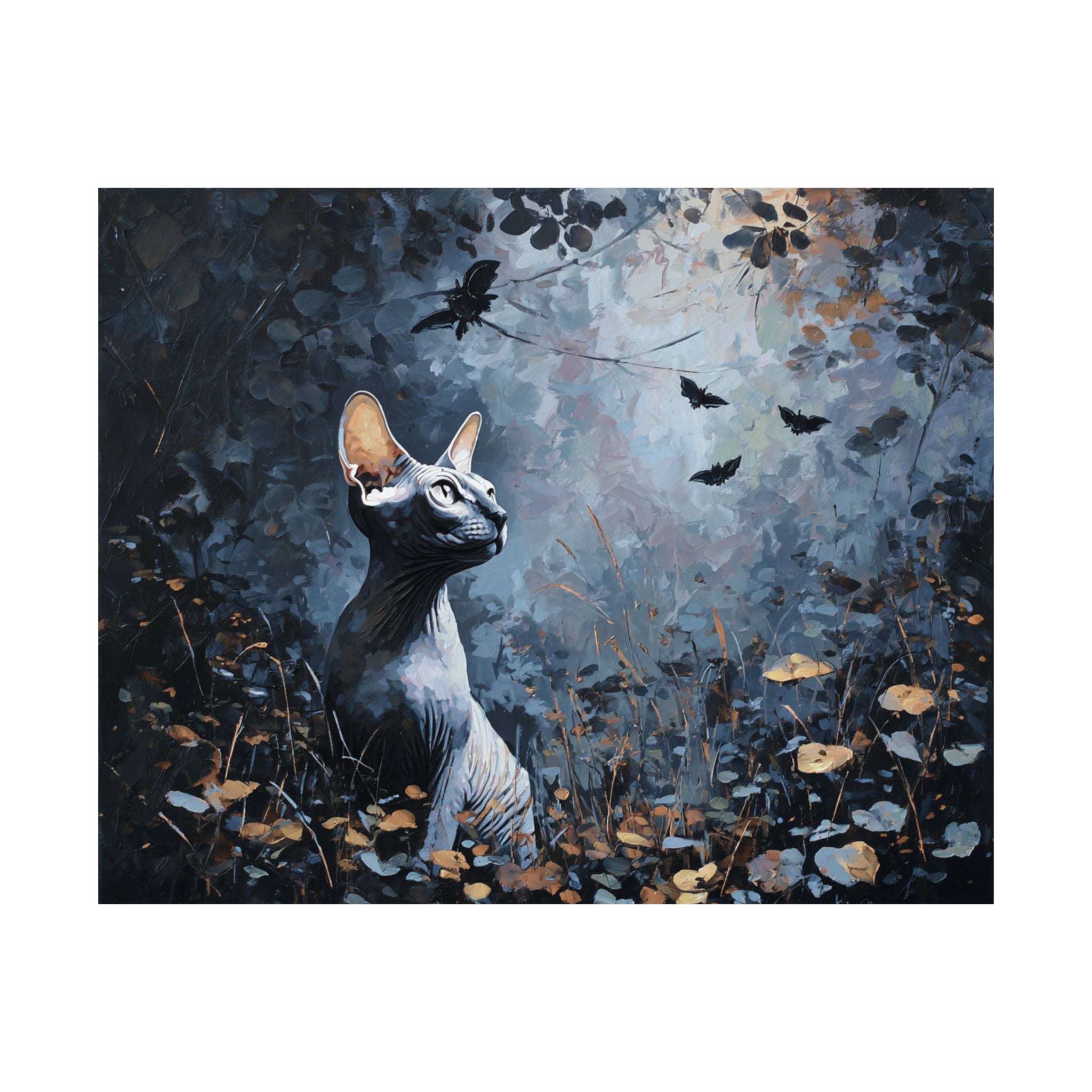Sphynx Cat 1- Witchy Whiskers Collection