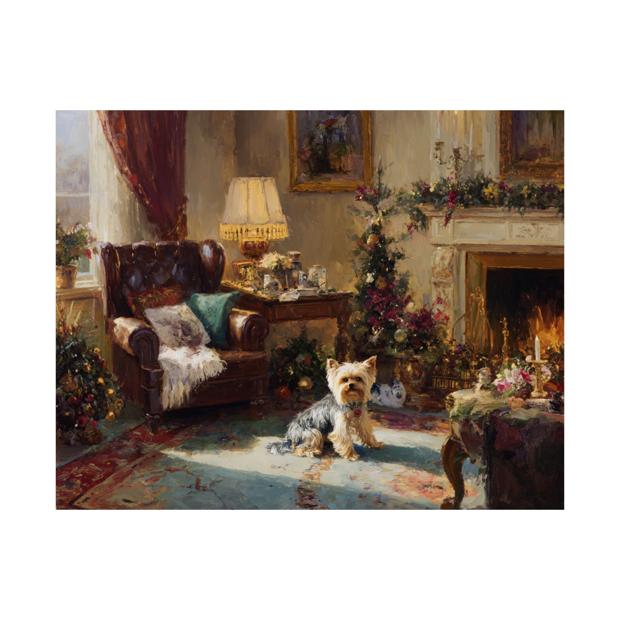 Yorkshire Terrier 1- Cozy Christmas Collection