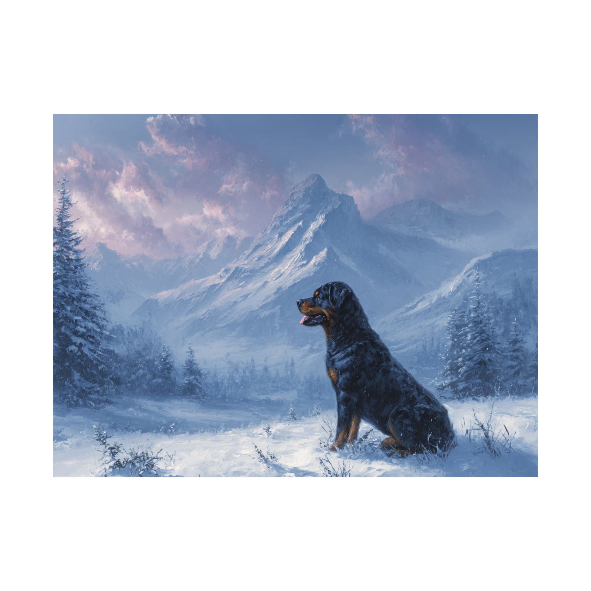 Rottweiler 2- Winter Whiskers Collection