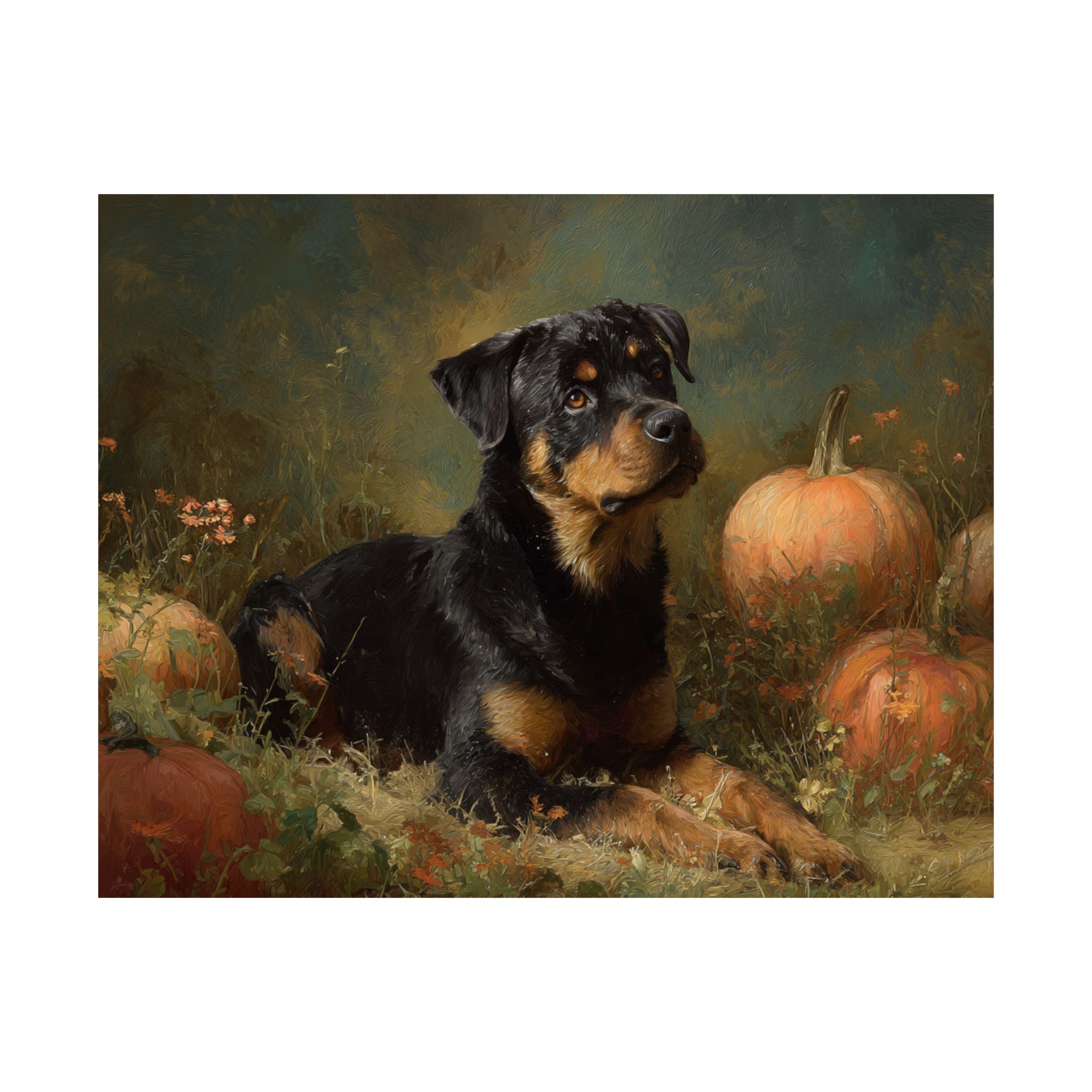 Rottweiler 3- Pumpkin Patch Collection