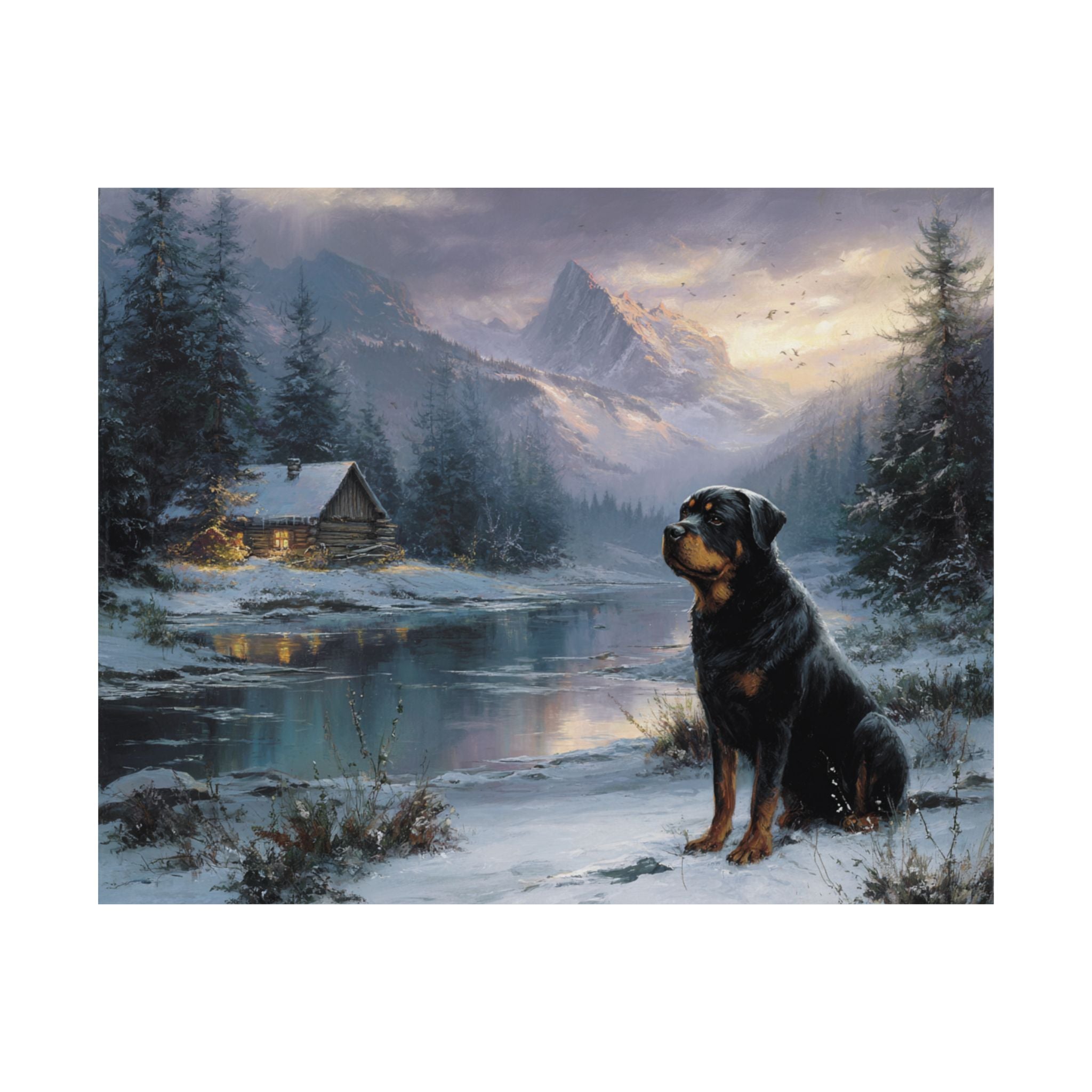 Rottweiler 3- Winter Whiskers Collection
