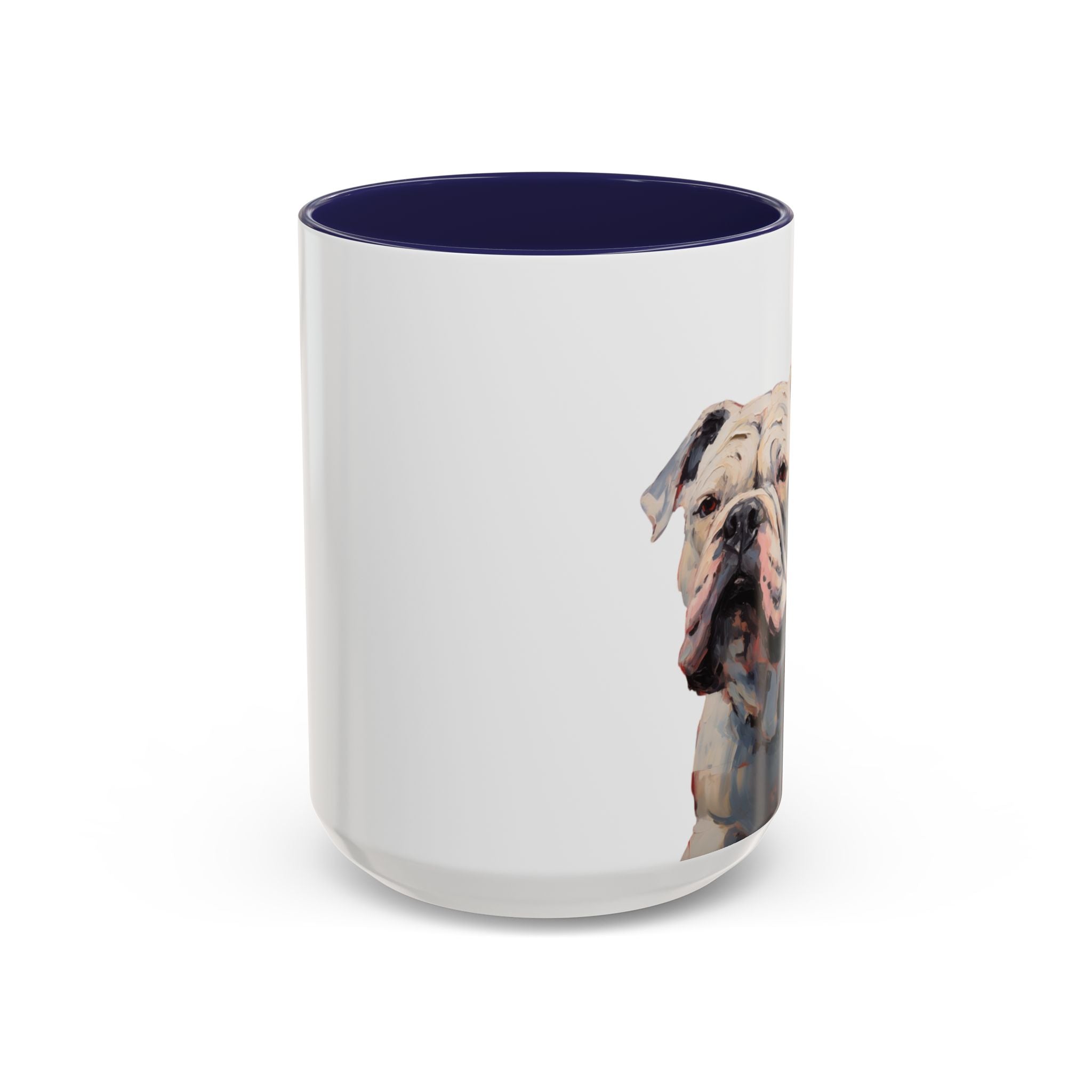 Abstract Collection Bulldog Mug