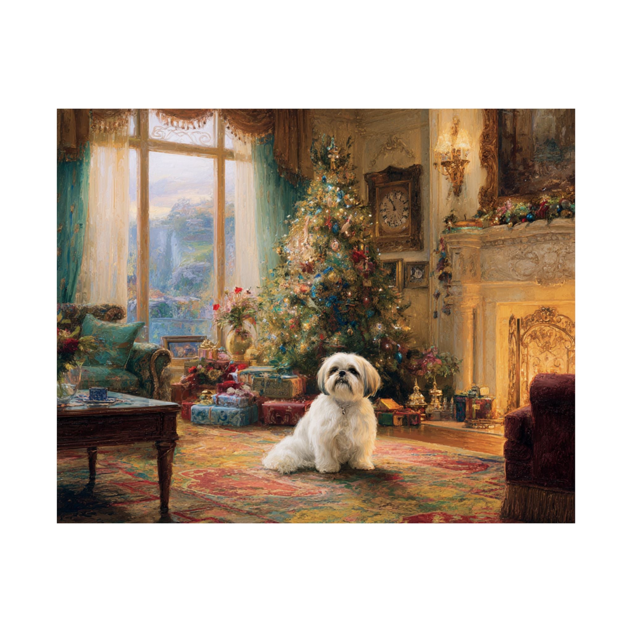 Shih Tzu 1- Cozy Christmas Collection