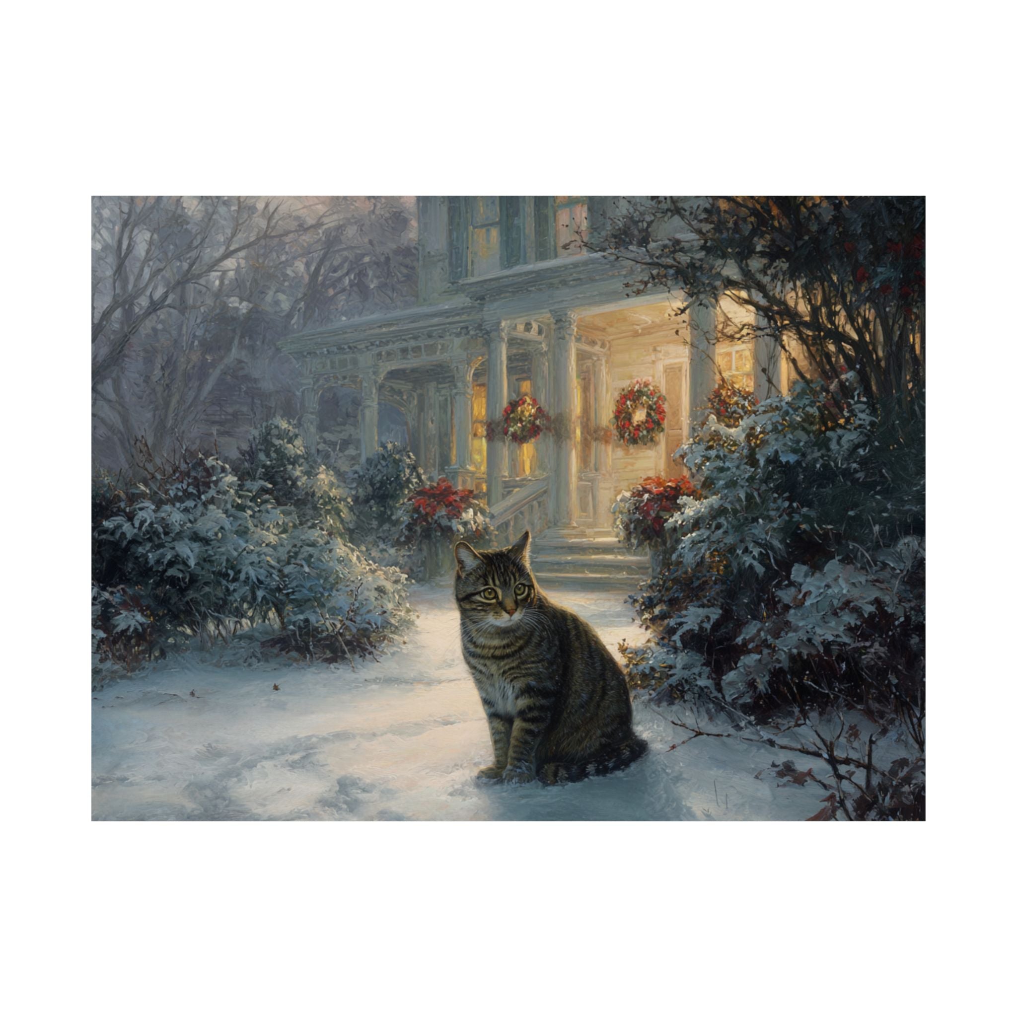 Tabby Cat 2- Home for the Holidays Collection