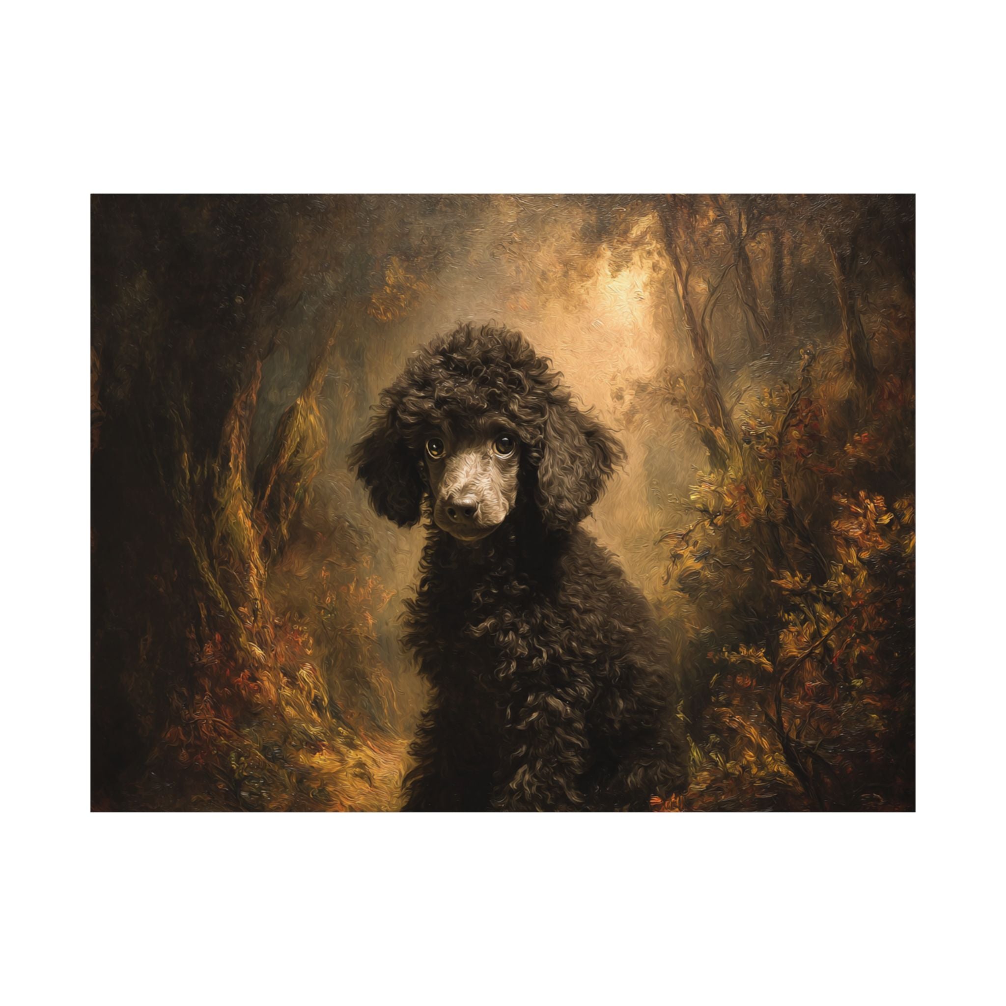 Miniature Poodle 2- Howl-oween Collection