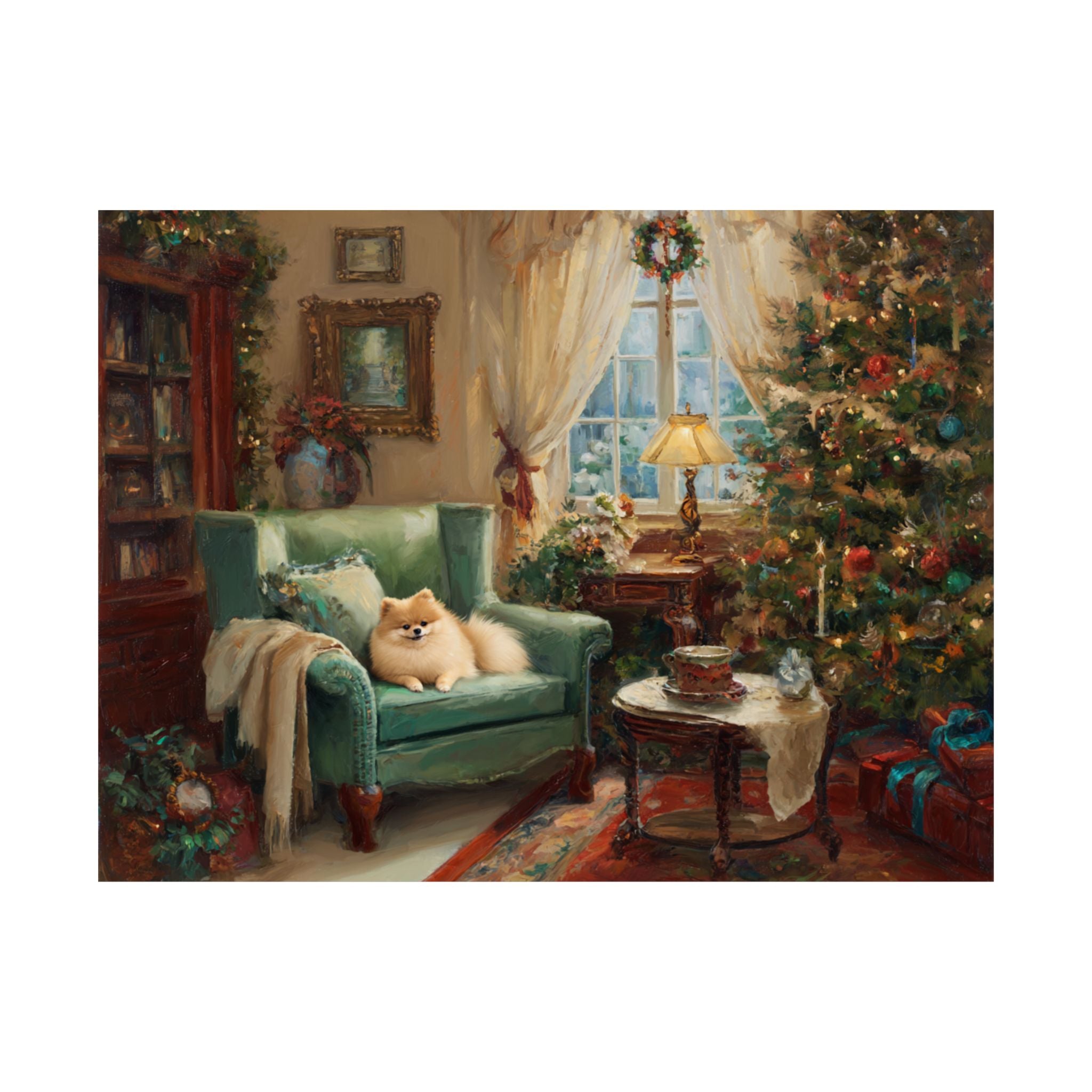 Pomeranian 1- Cozy Christmas Collection