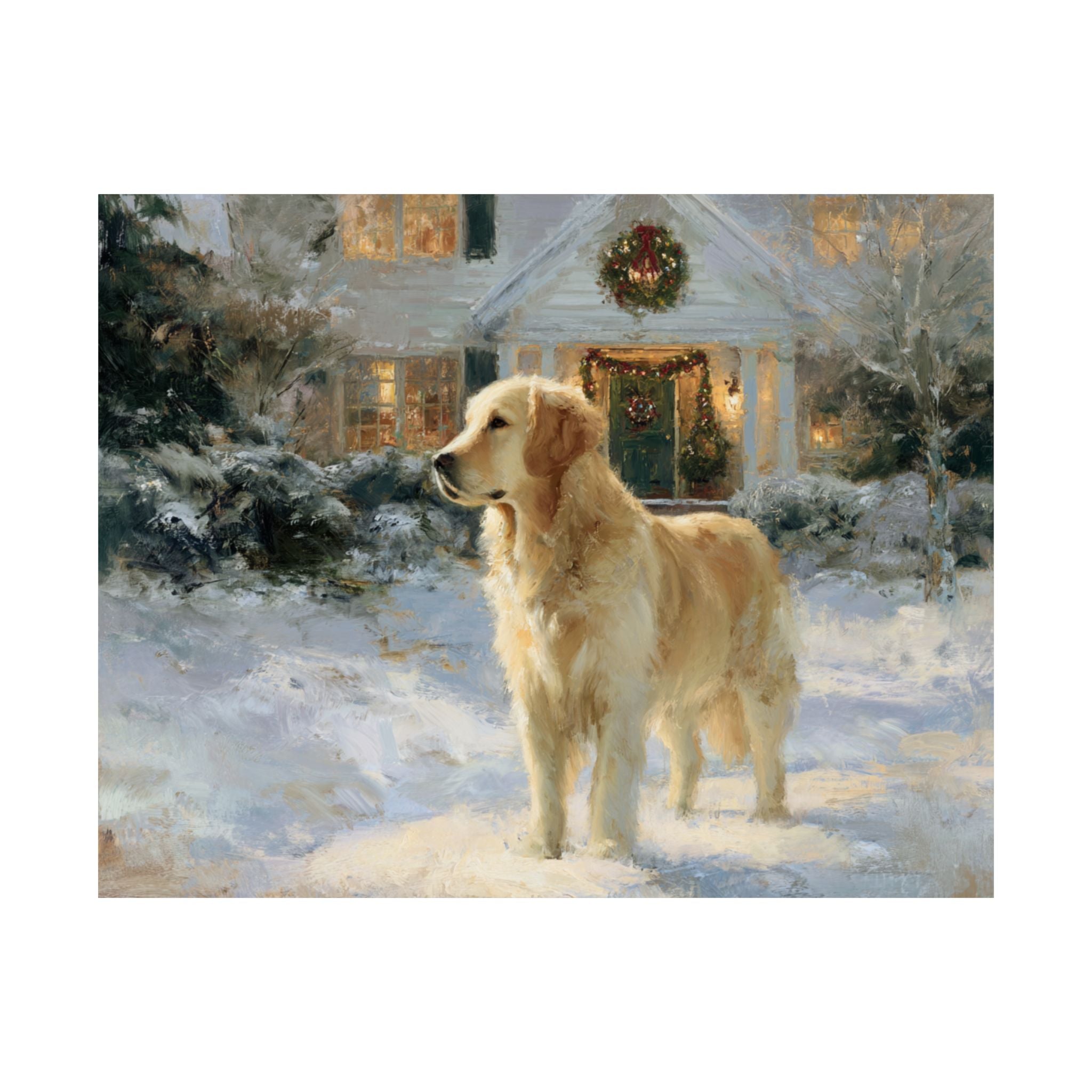 Golden Retriever 6- Home for the Holidays Collection