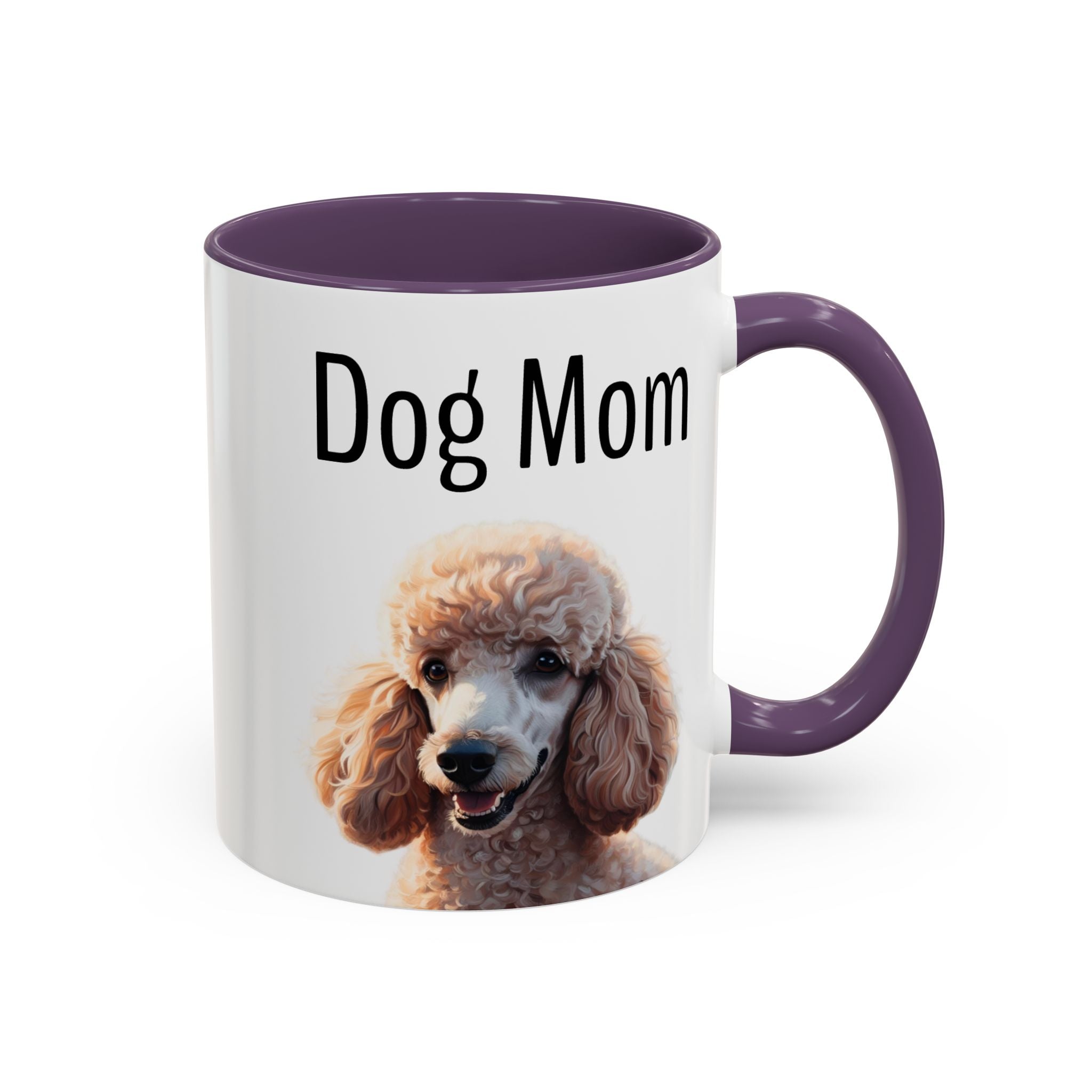 'Dog Mom' Poodle Mug