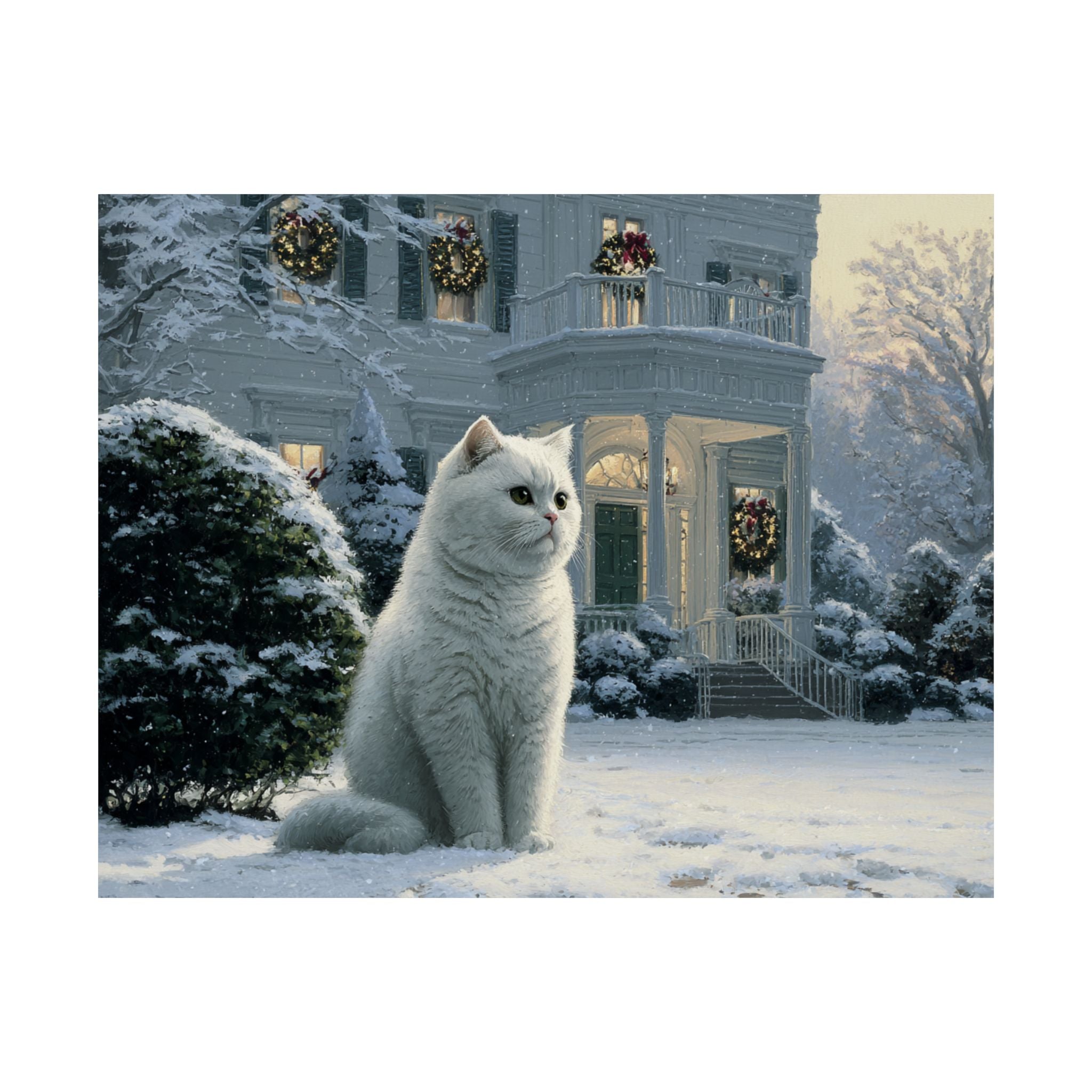 British Short Hair Cat 2- Home for the Holidays Collection