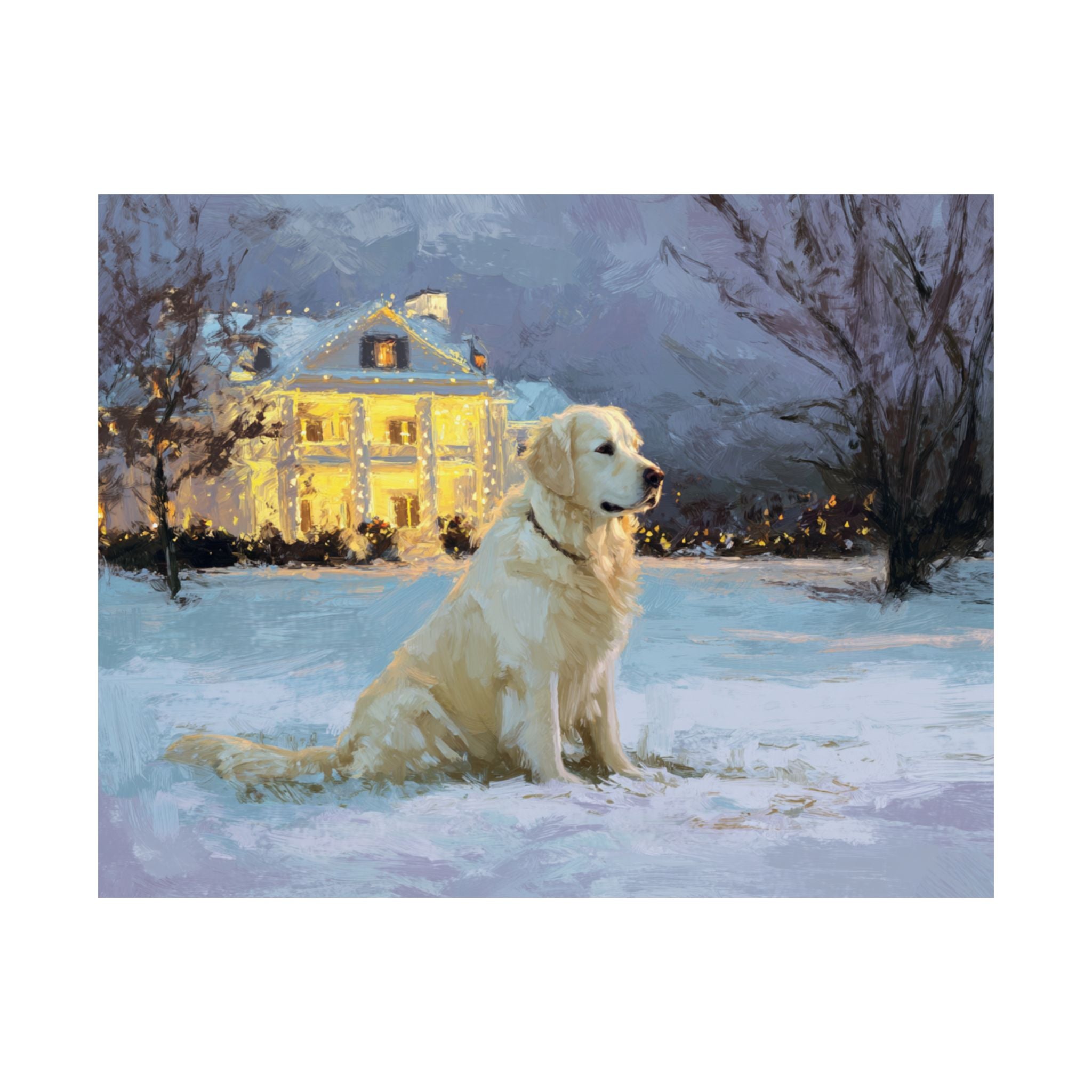 Golden Retriever 1- Home for the Holidays Collection