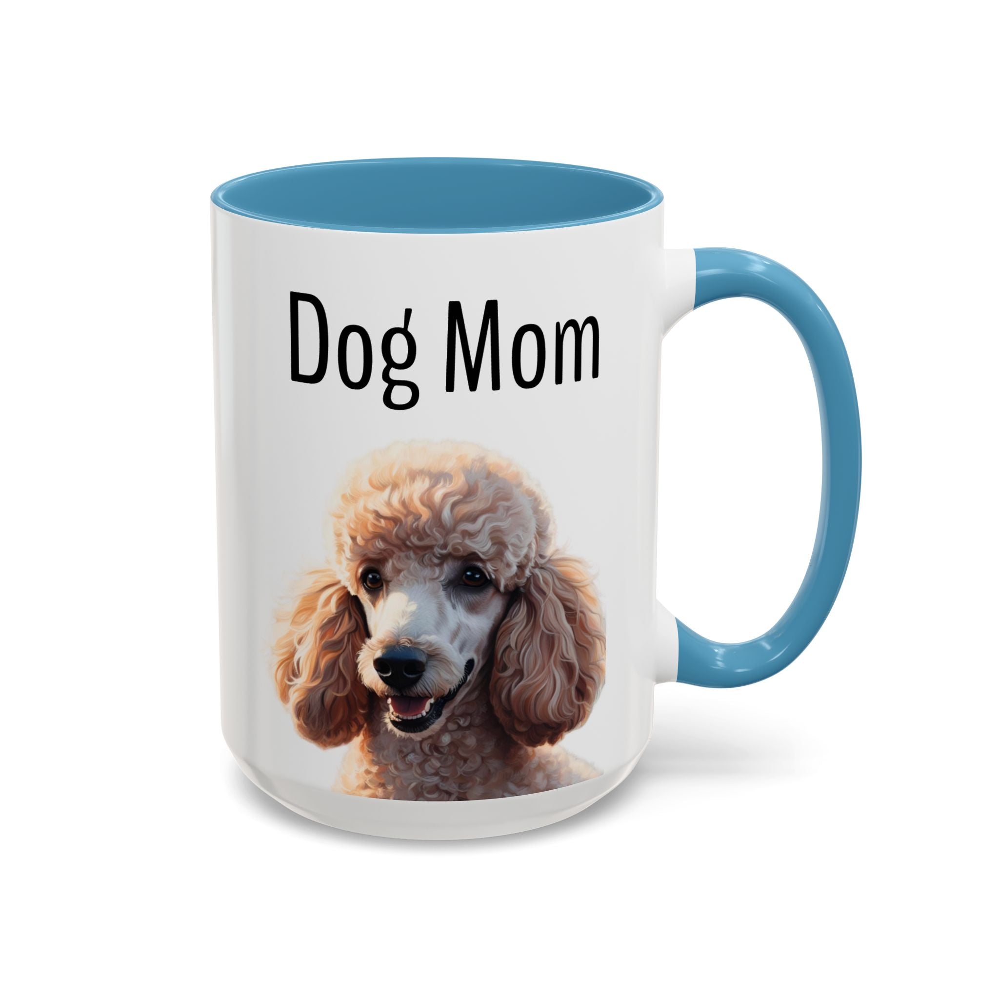 'Dog Mom' Poodle Mug