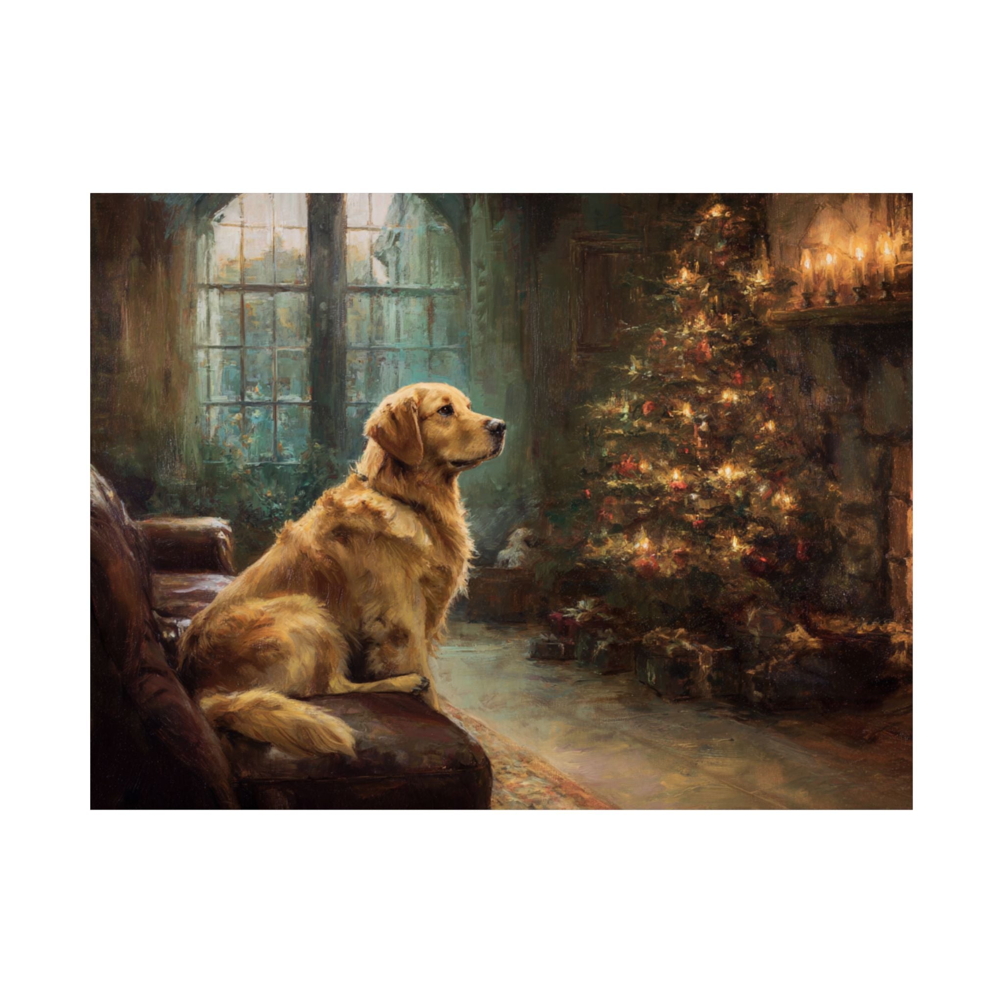 Golden Retriever 3- Cozy Christmas Collection