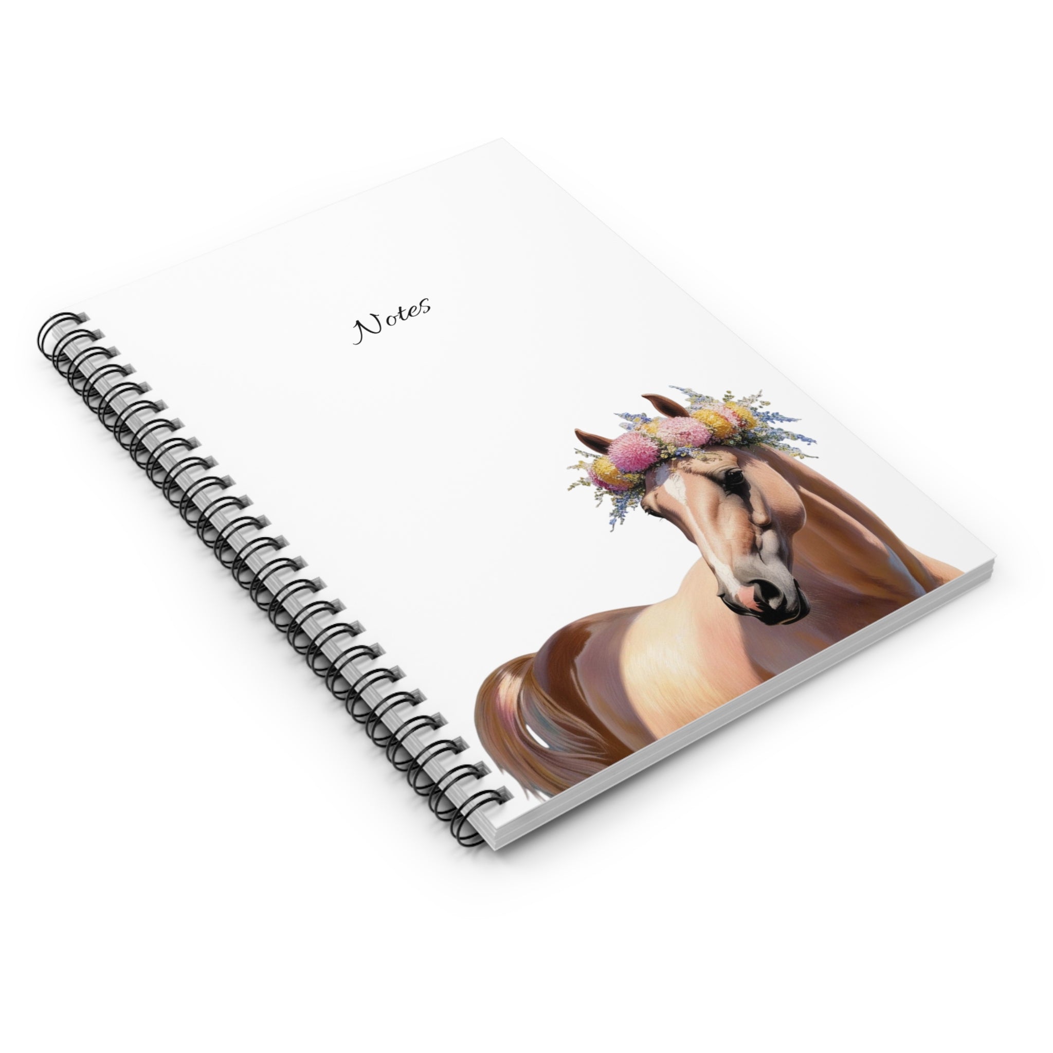 Floral Horse Notebook