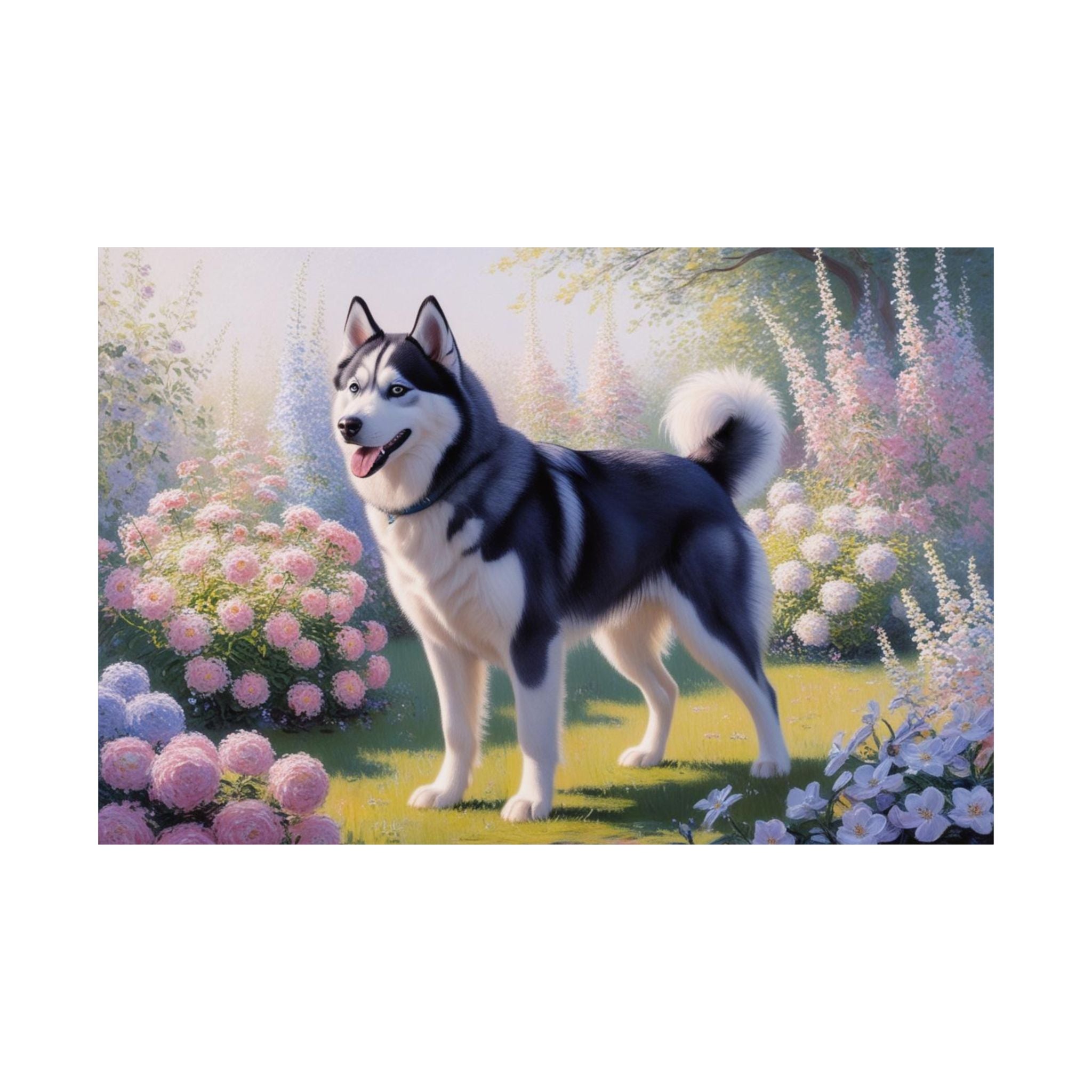 Alaskan Husky- Garden Collection