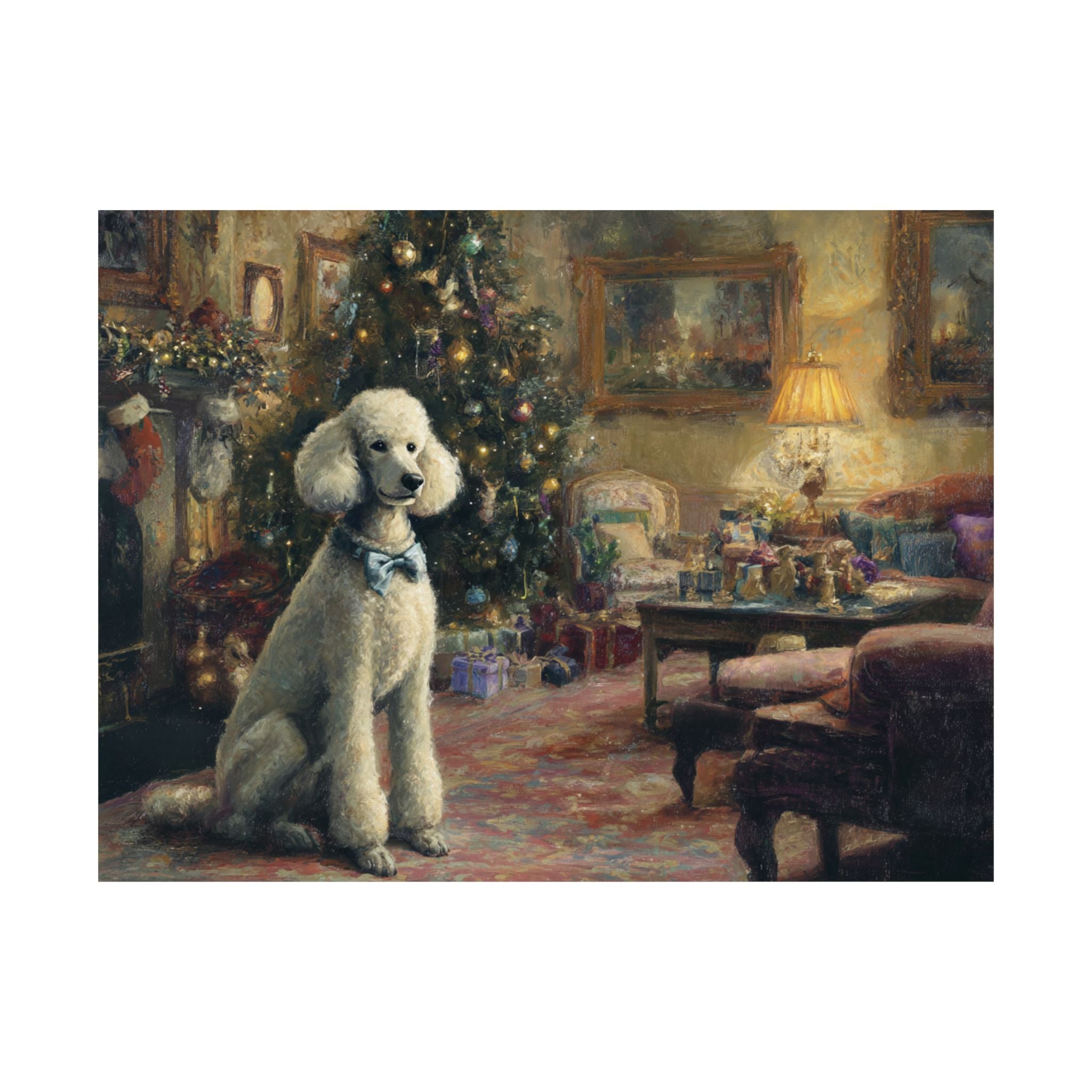 Poodle 5- Cozy Christmas Collection