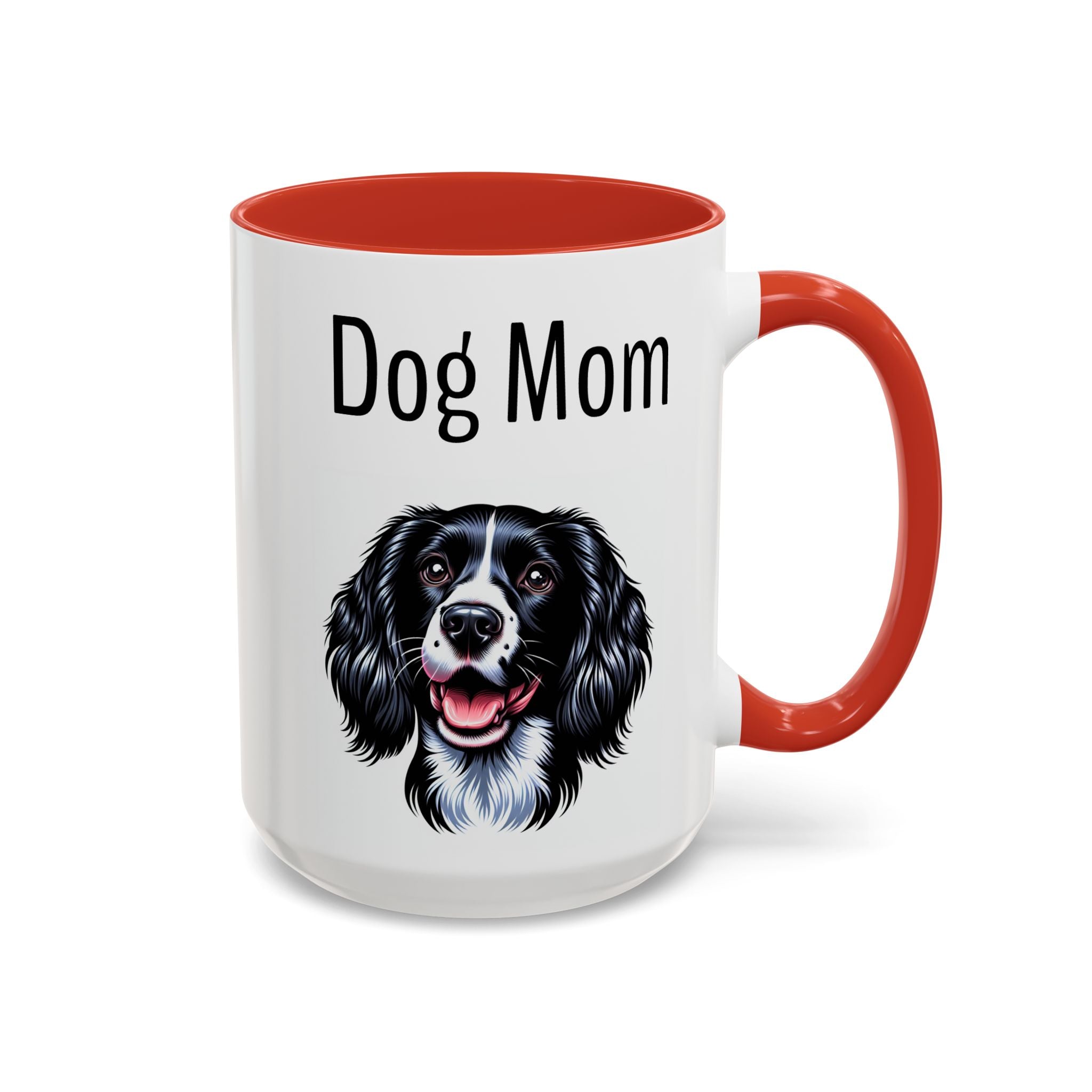 'Dog Mom' Springer Spaniel Mug