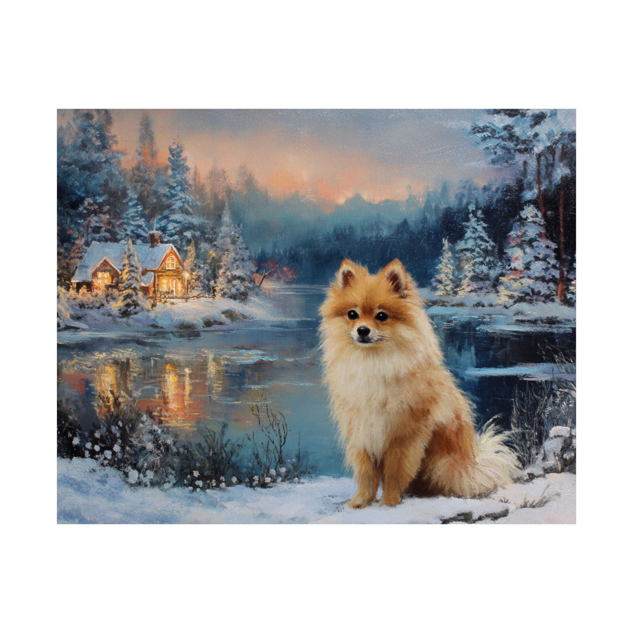 Pomeranian 2- Winter Whiskers Collection