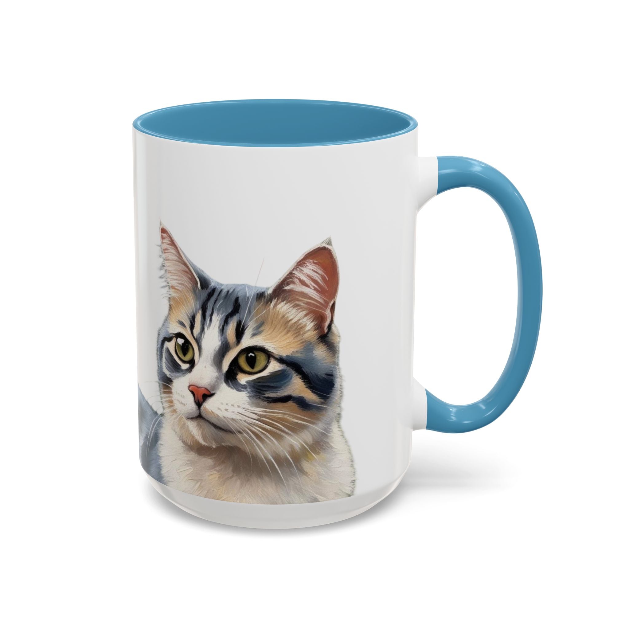 Calico Cat Accent Mug