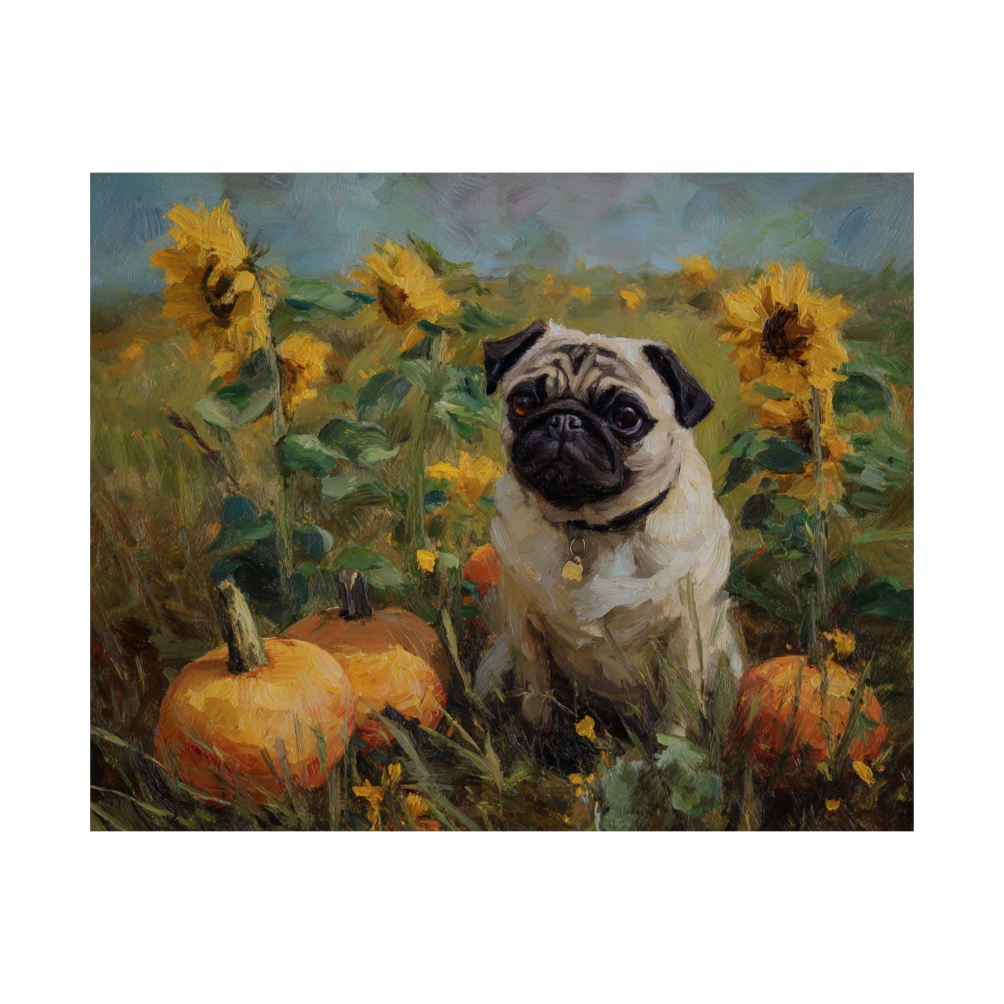 Pug 1- Sunflower Season Collection